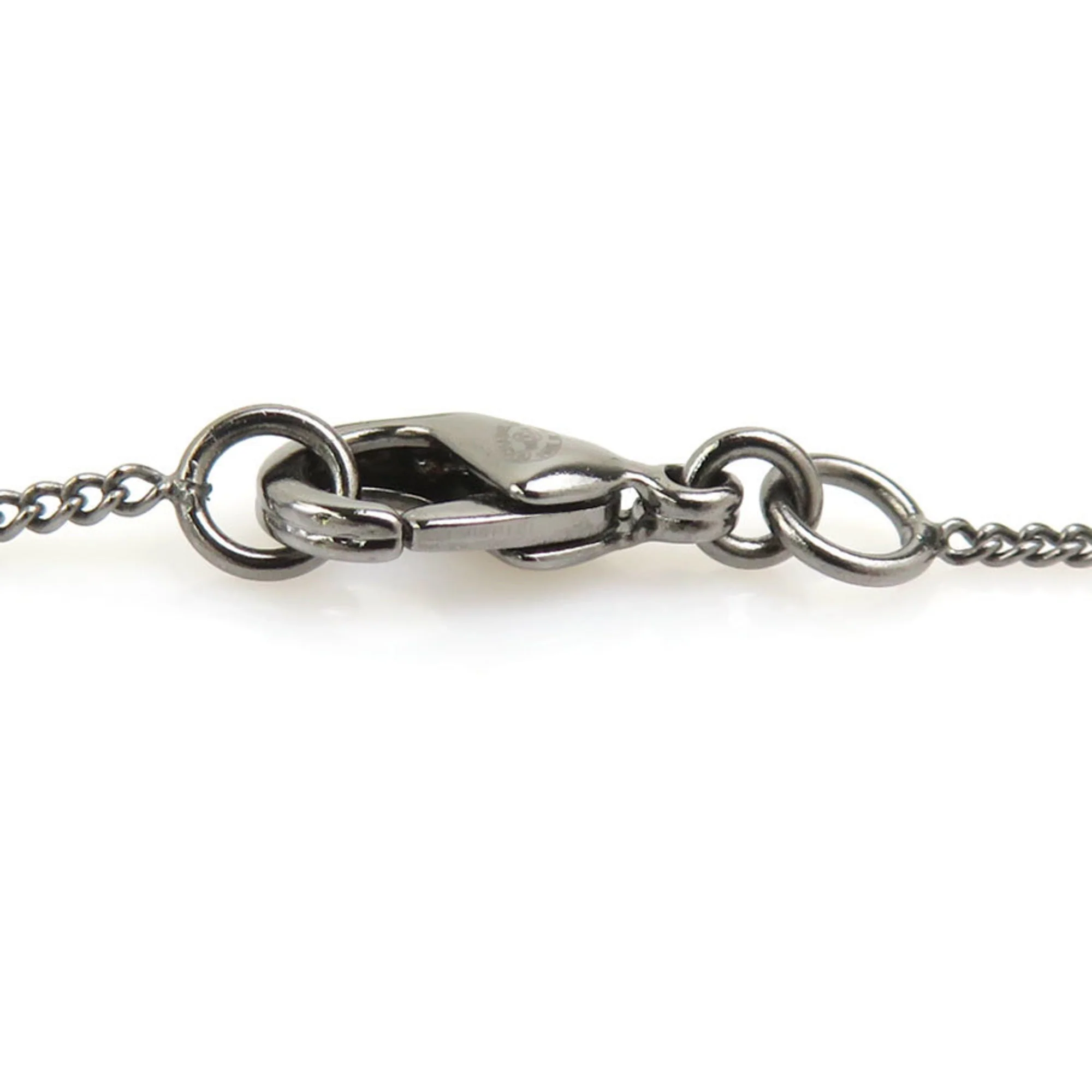 CC Logo Pendant Necklace Metal - Image 7