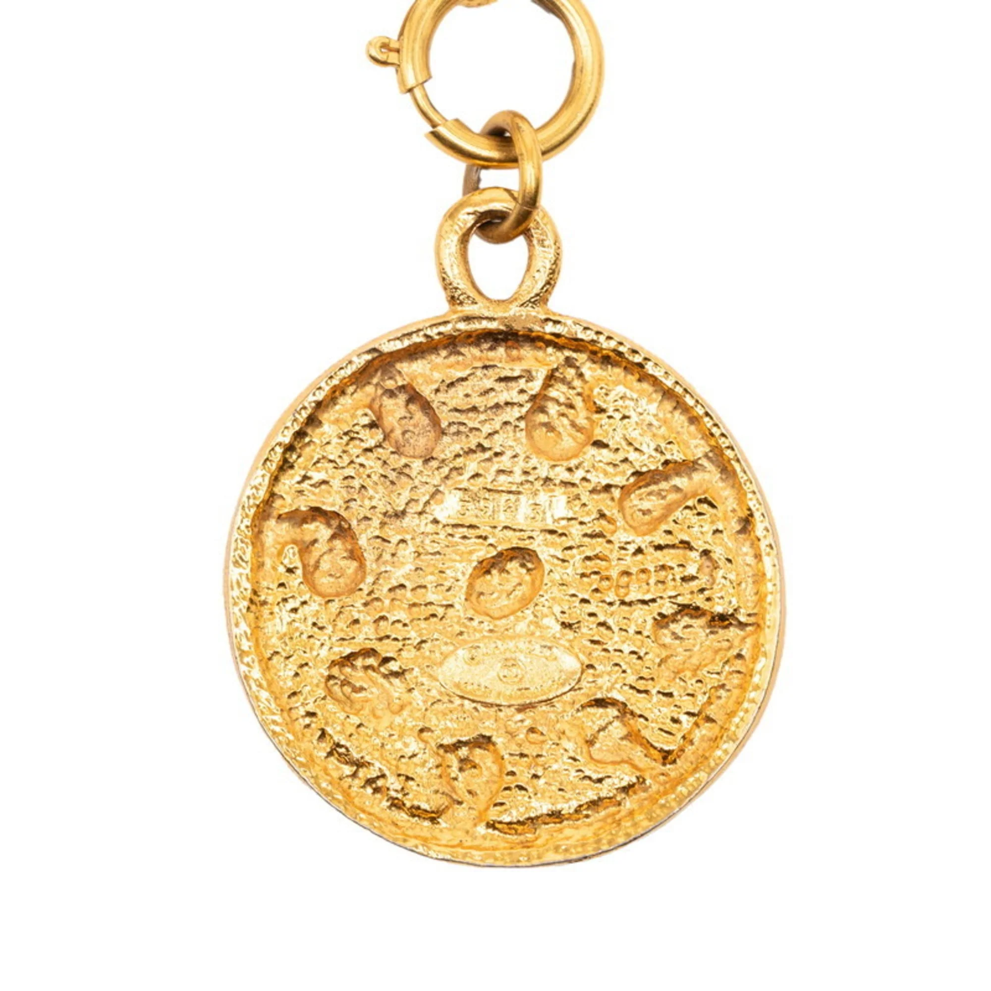 CC Logo Pendant Necklace Metal - Image 2