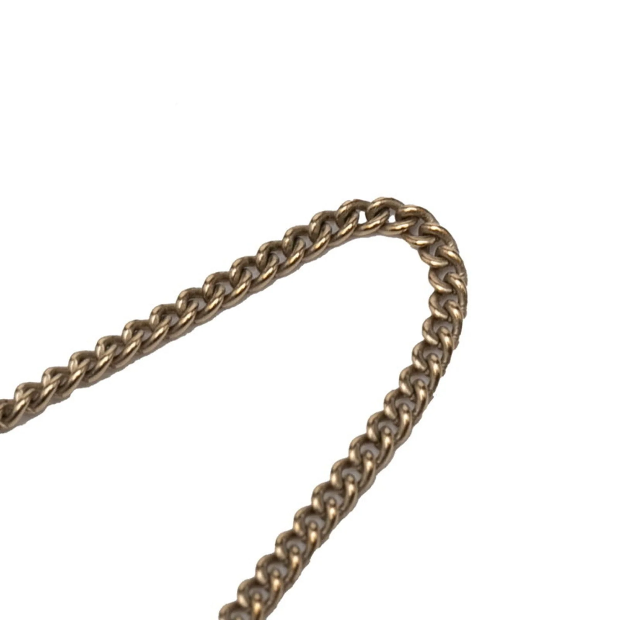 CC Logo Pendant Necklace Metal - Image 4