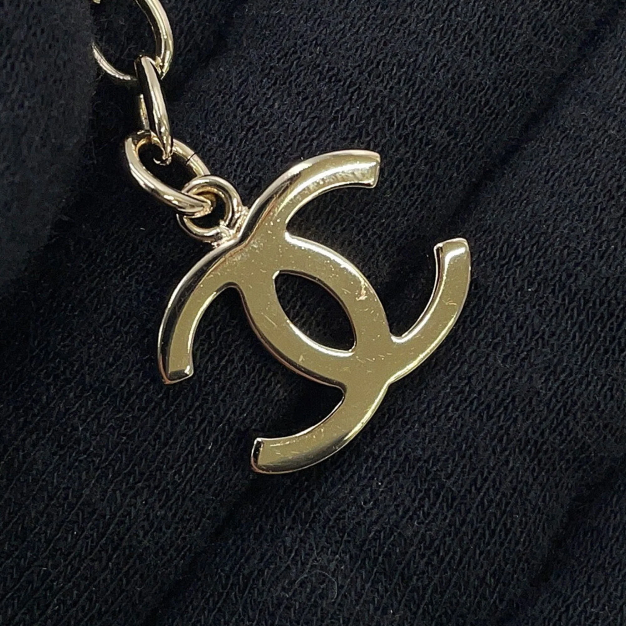 CC Logo Pendant Necklace Metal - Image 7
