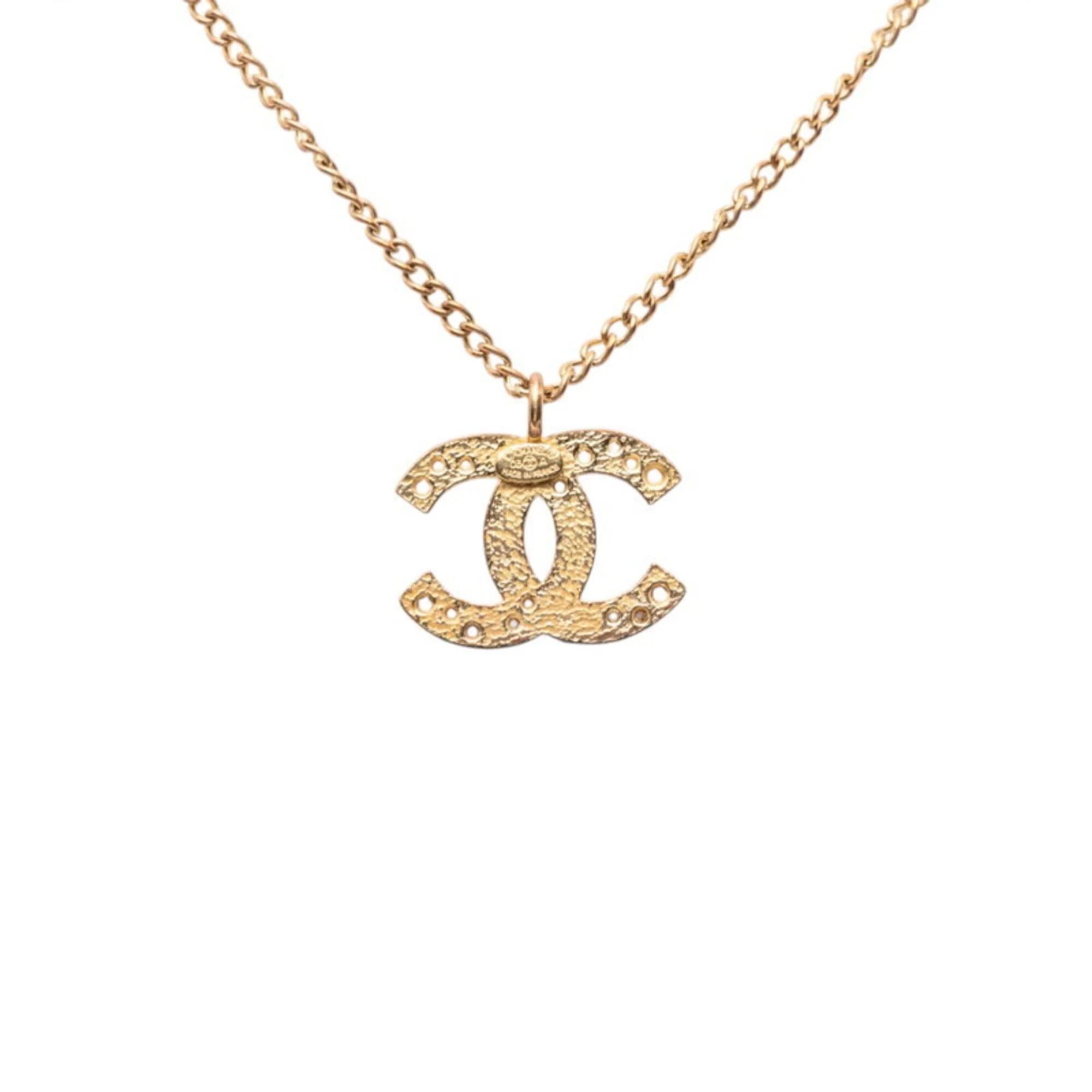 CC Logo Star Pendant Necklace Metal - Image 2