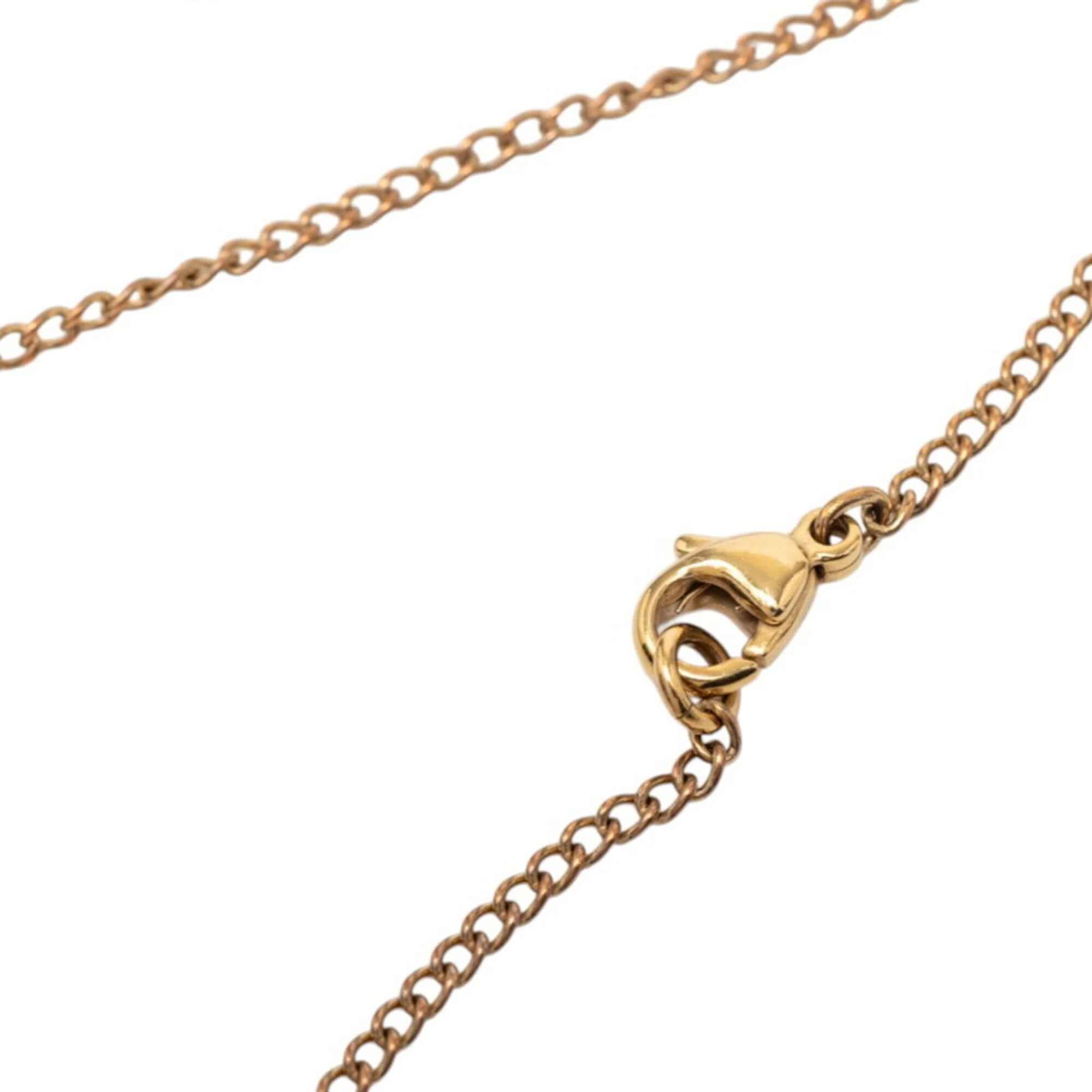 CC Logo Star Pendant Necklace Metal - Image 4