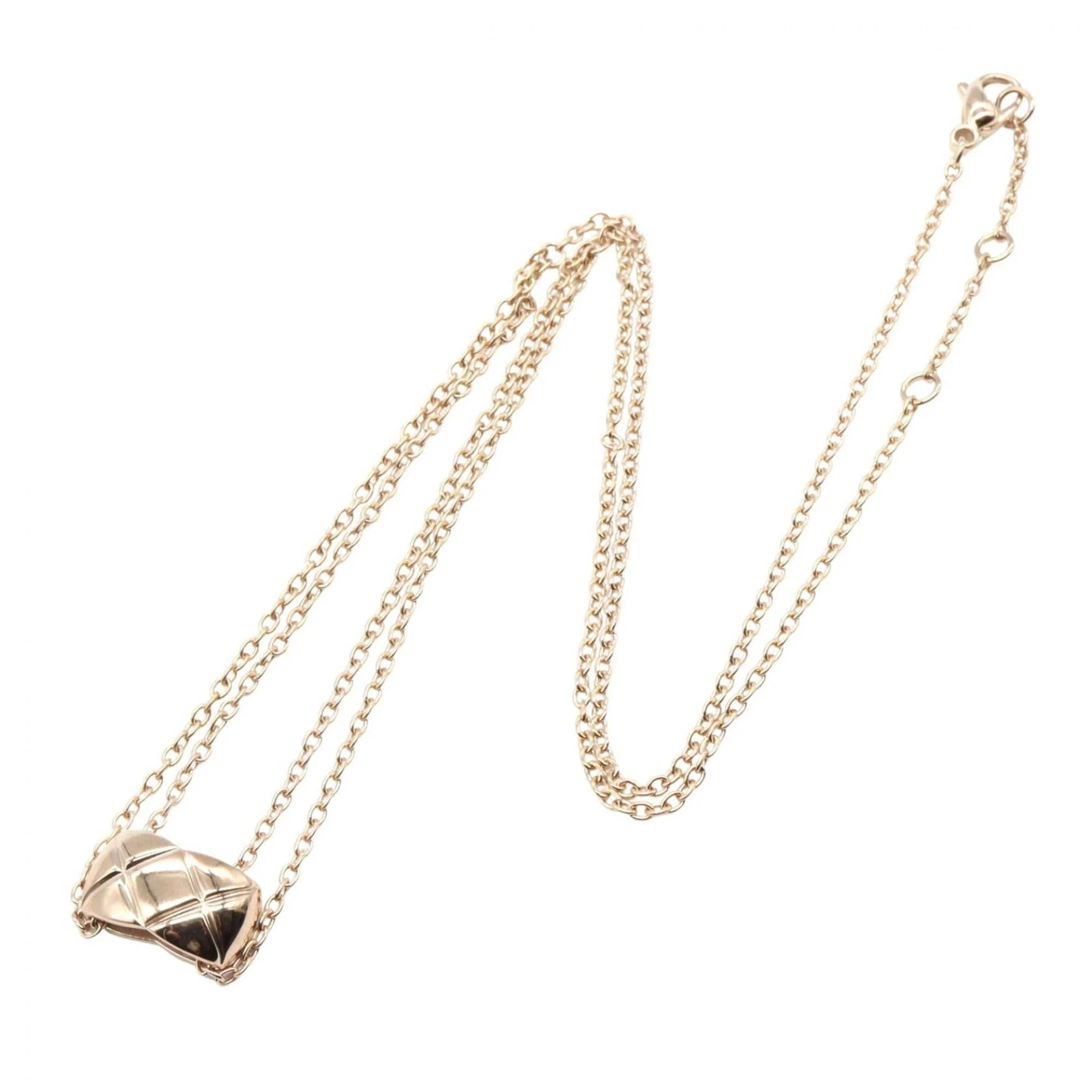 Coco Crush Pendant Necklace 18K Rose Gold - Image 2