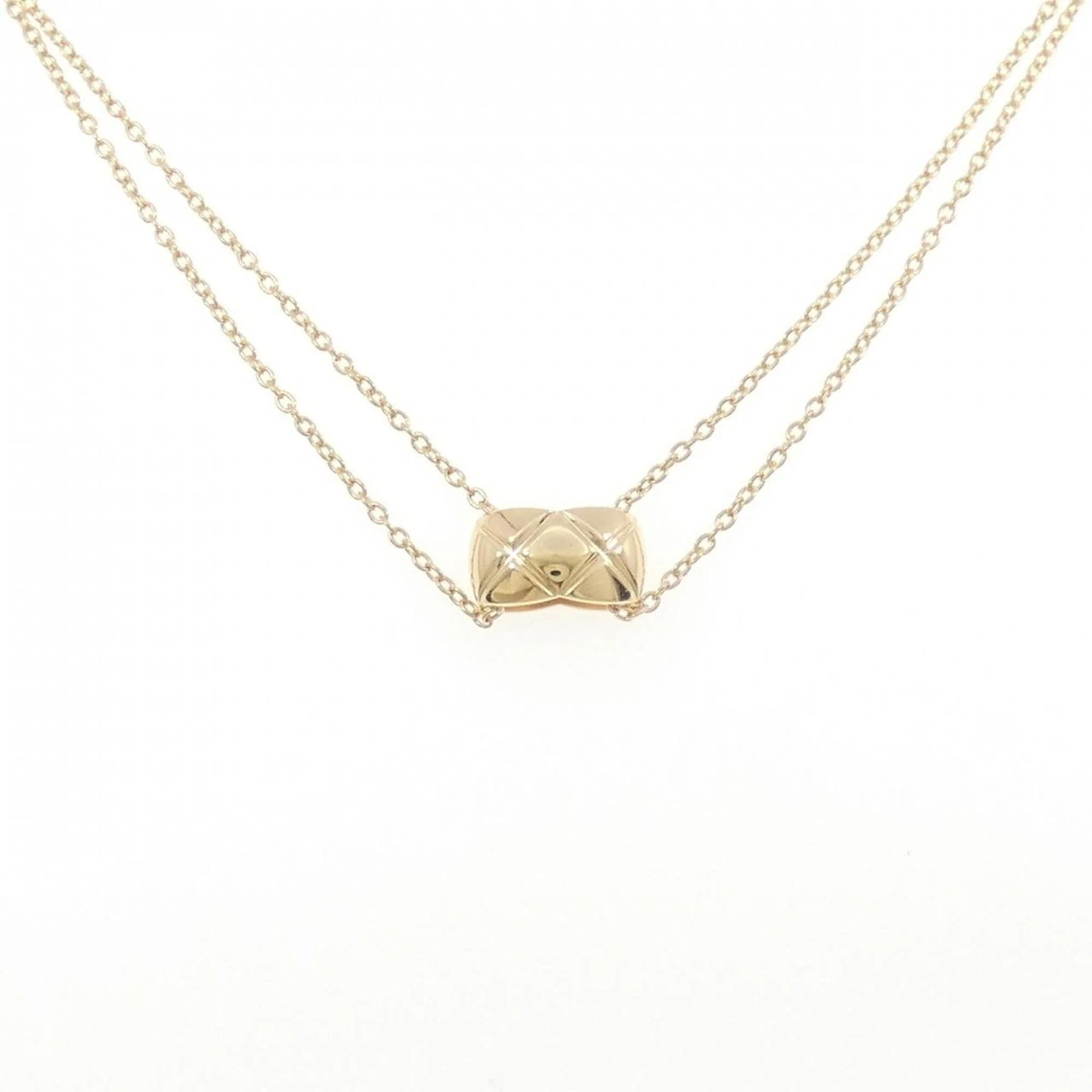 Coco Crush Pendant Necklace 18K Yellow Gold
