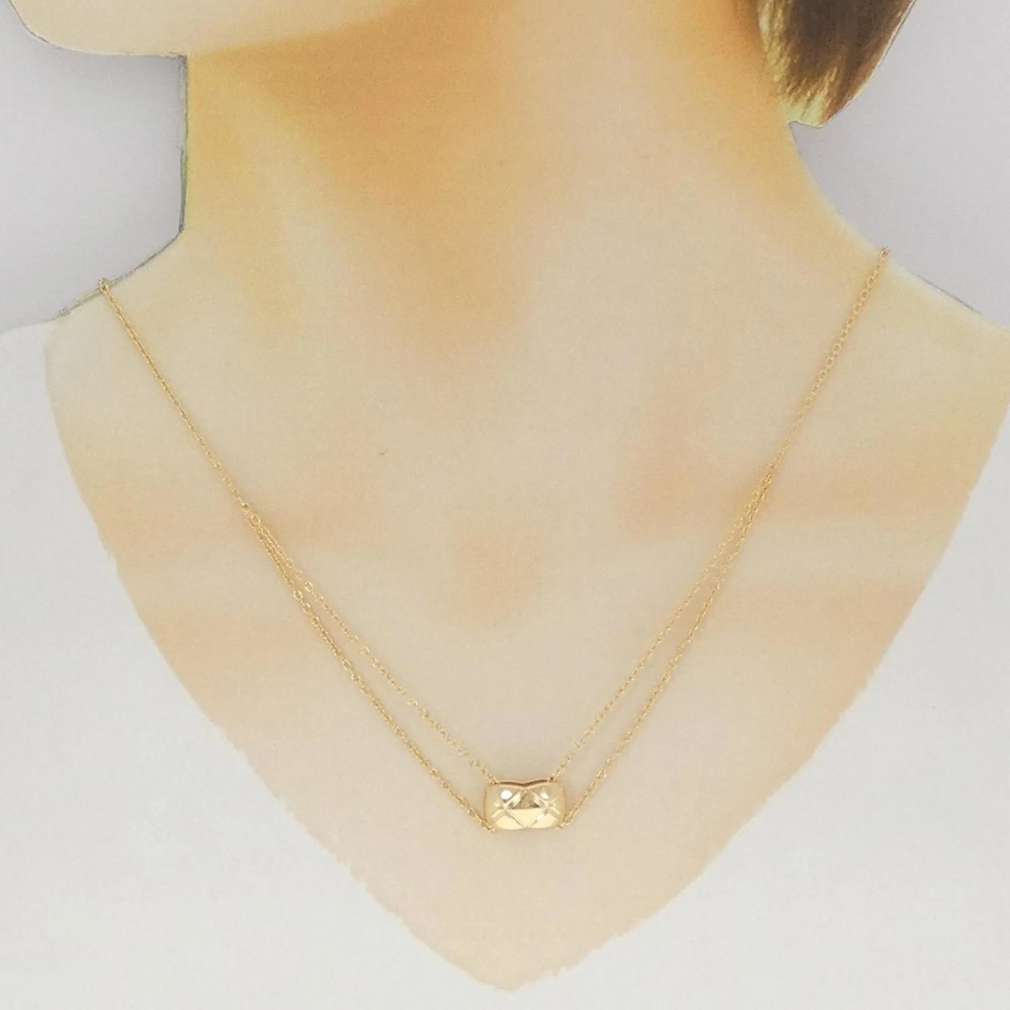 Coco Crush Pendant Necklace 18K Yellow Gold - Image 6