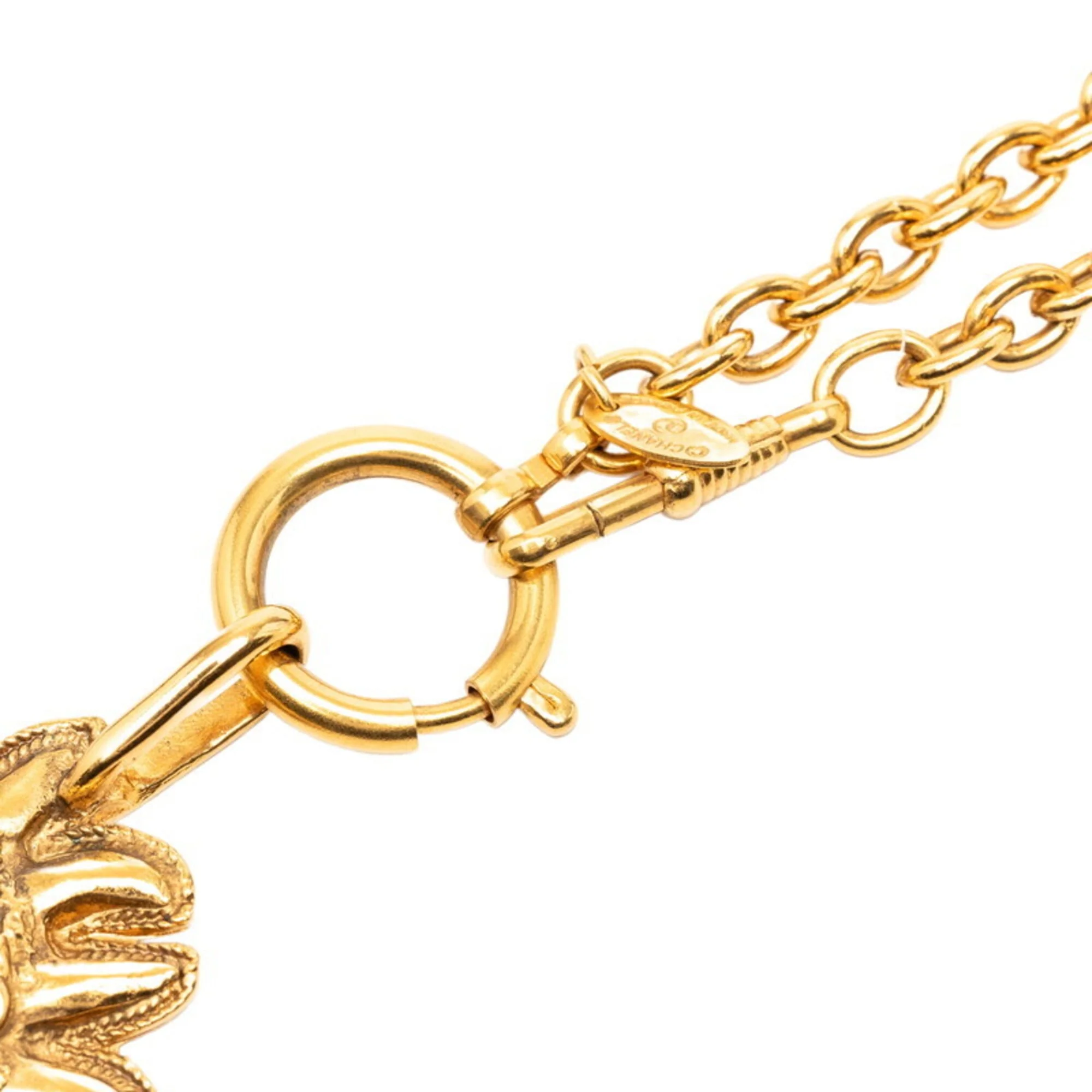 Lion Chain Pendant Necklace Metal - Image 4