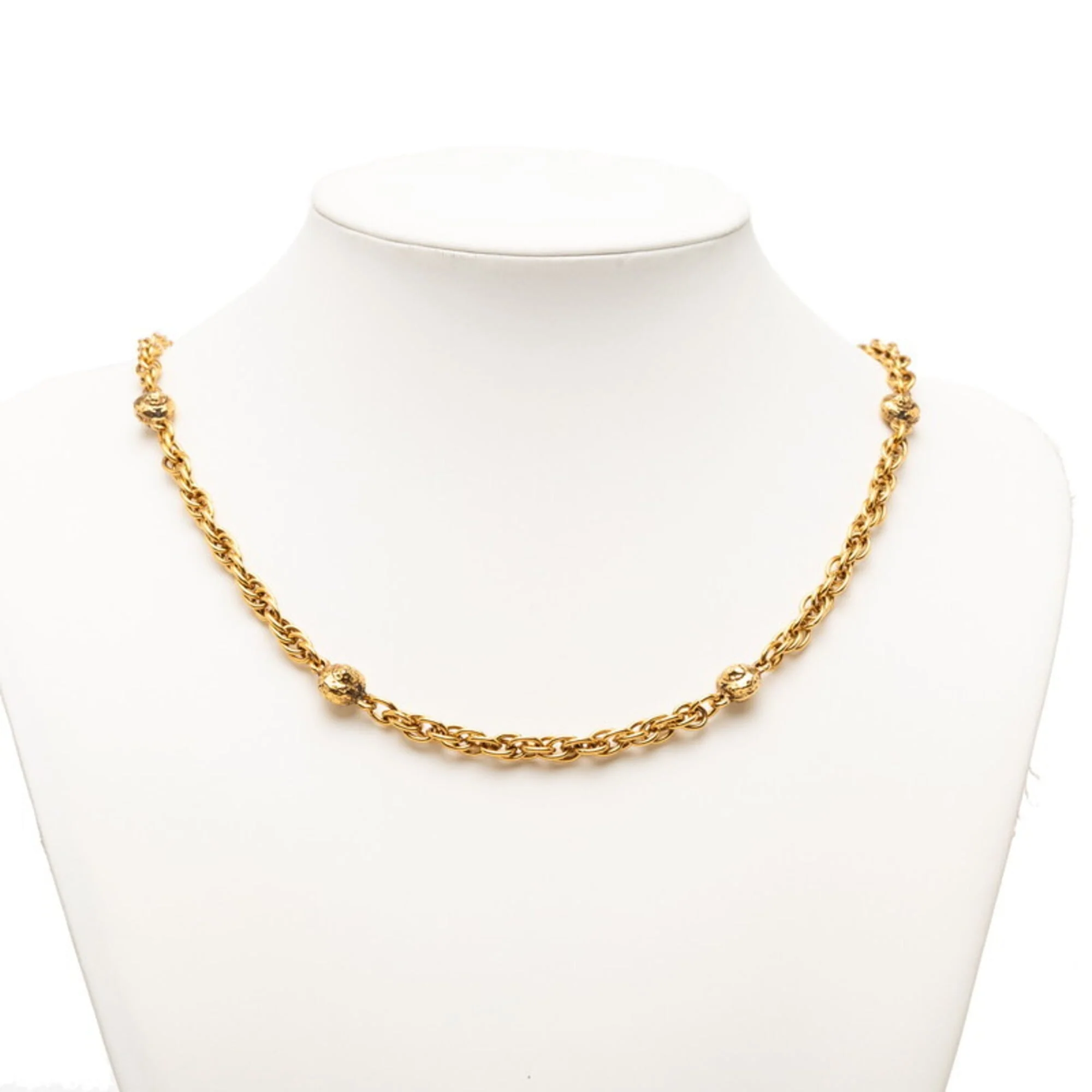 Long Pendant Necklace Metal - Image 5