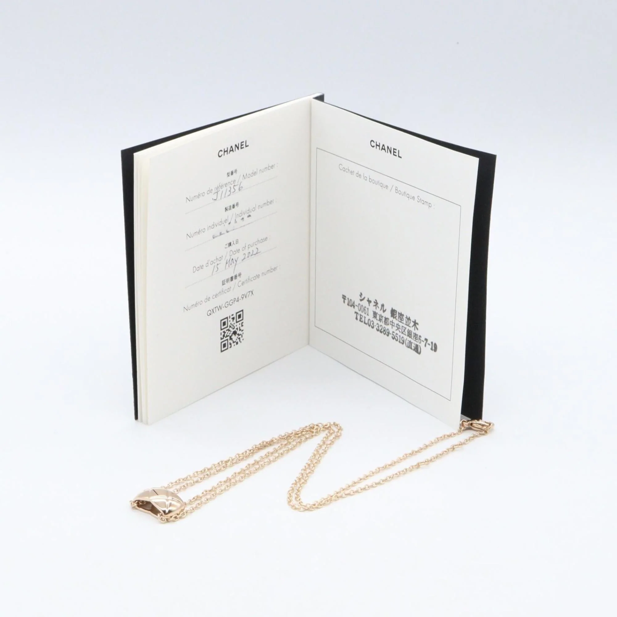 Pendant Necklace 18K Rose Gold - Image 5