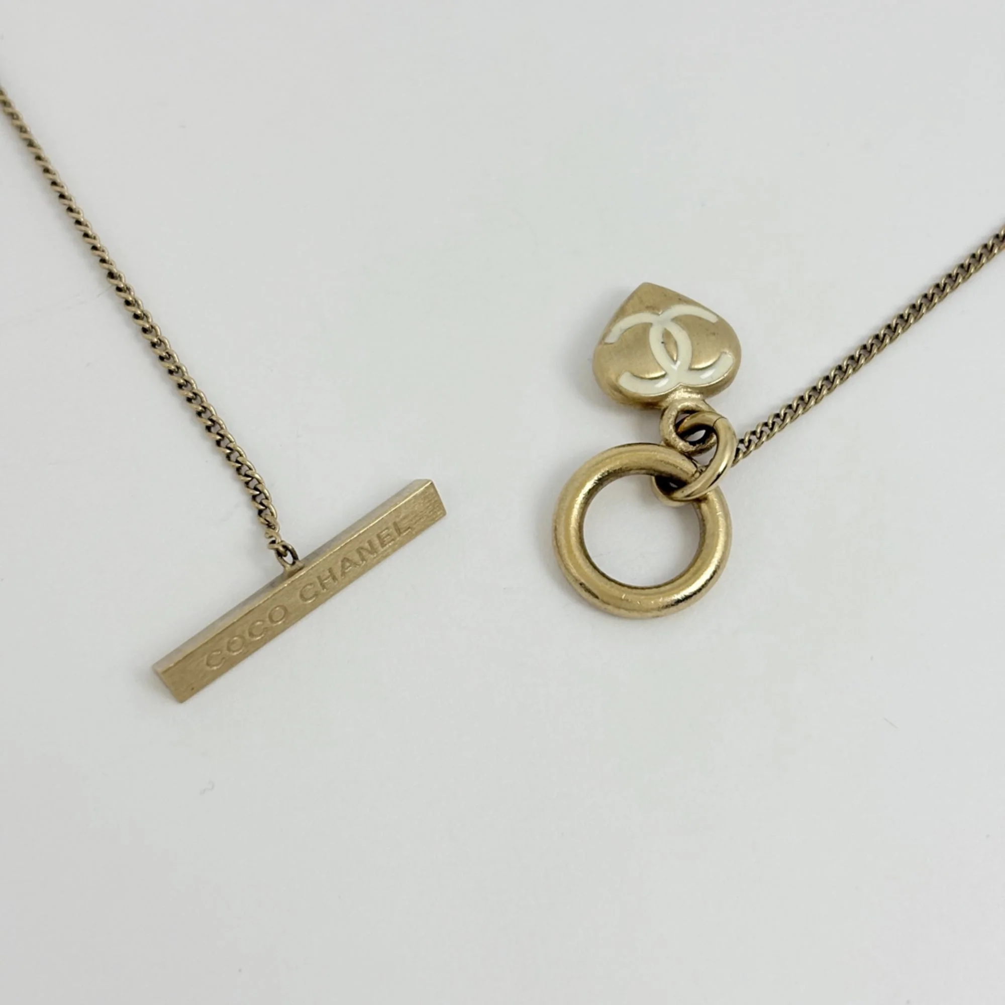 Pendant Necklace Metal Heart - Image 3