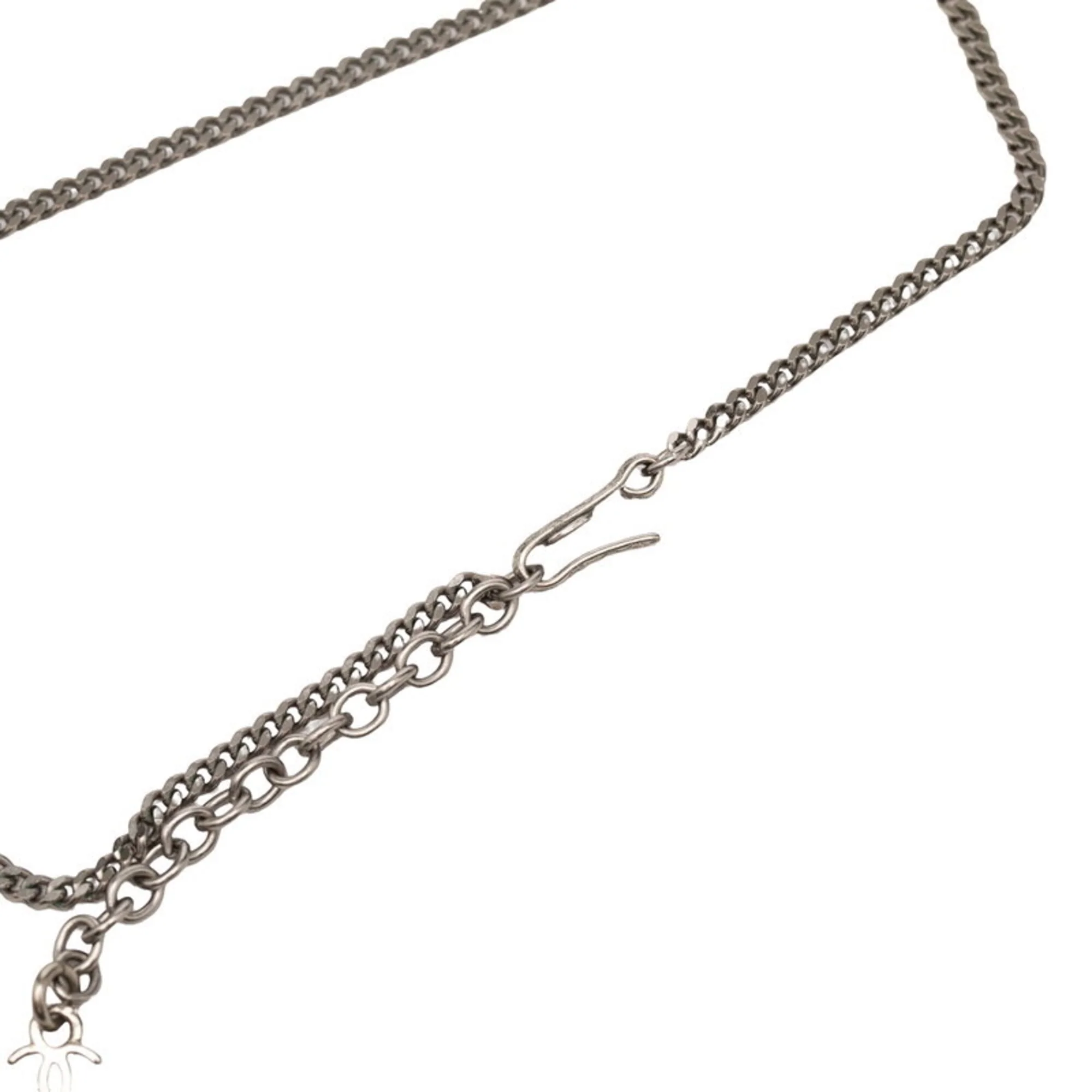 Pendant Necklace White Metal - Image 4