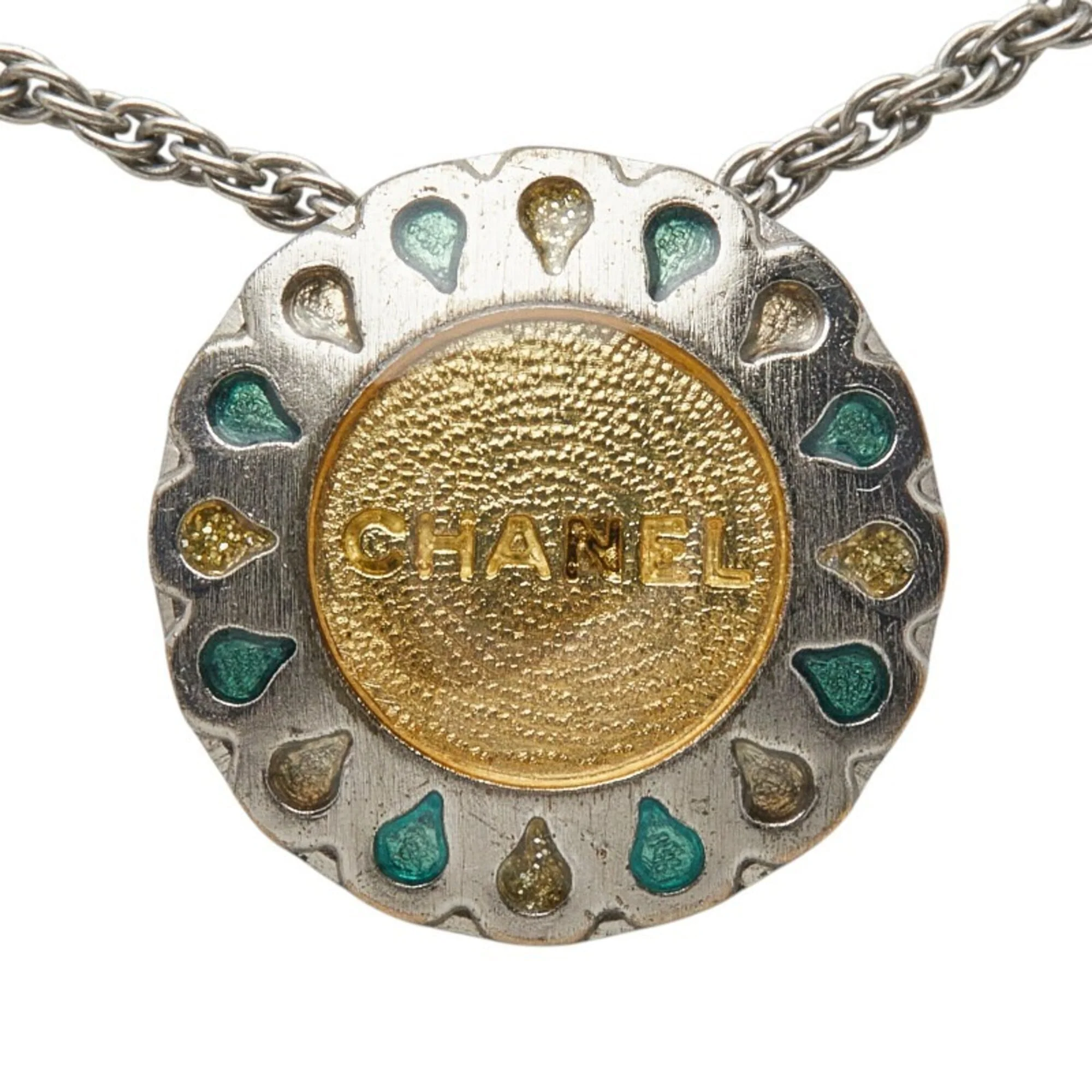 Vintage Logo Flower Motif Watch Metal - Image 2