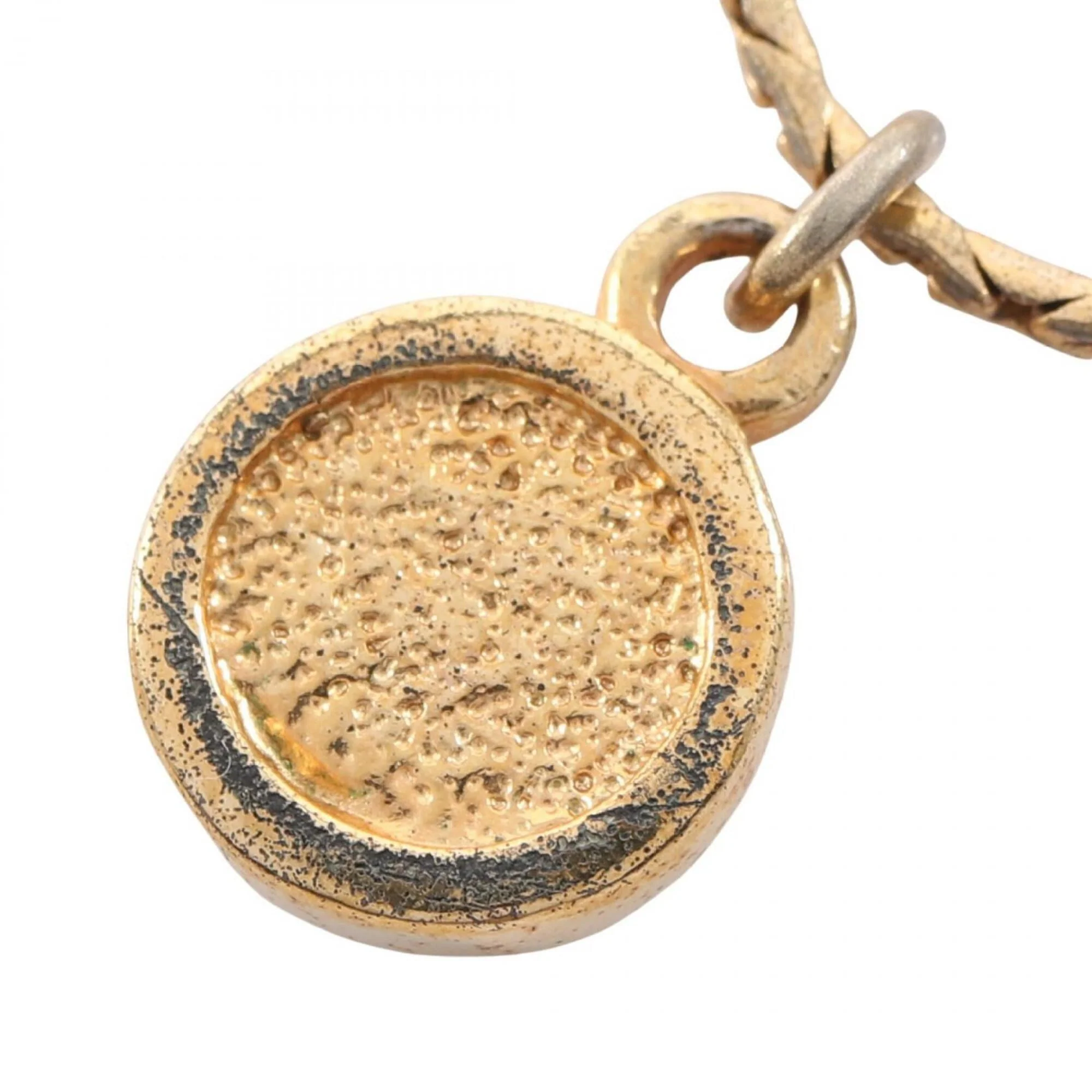 CD Pendant Necklace Gold - Image 2