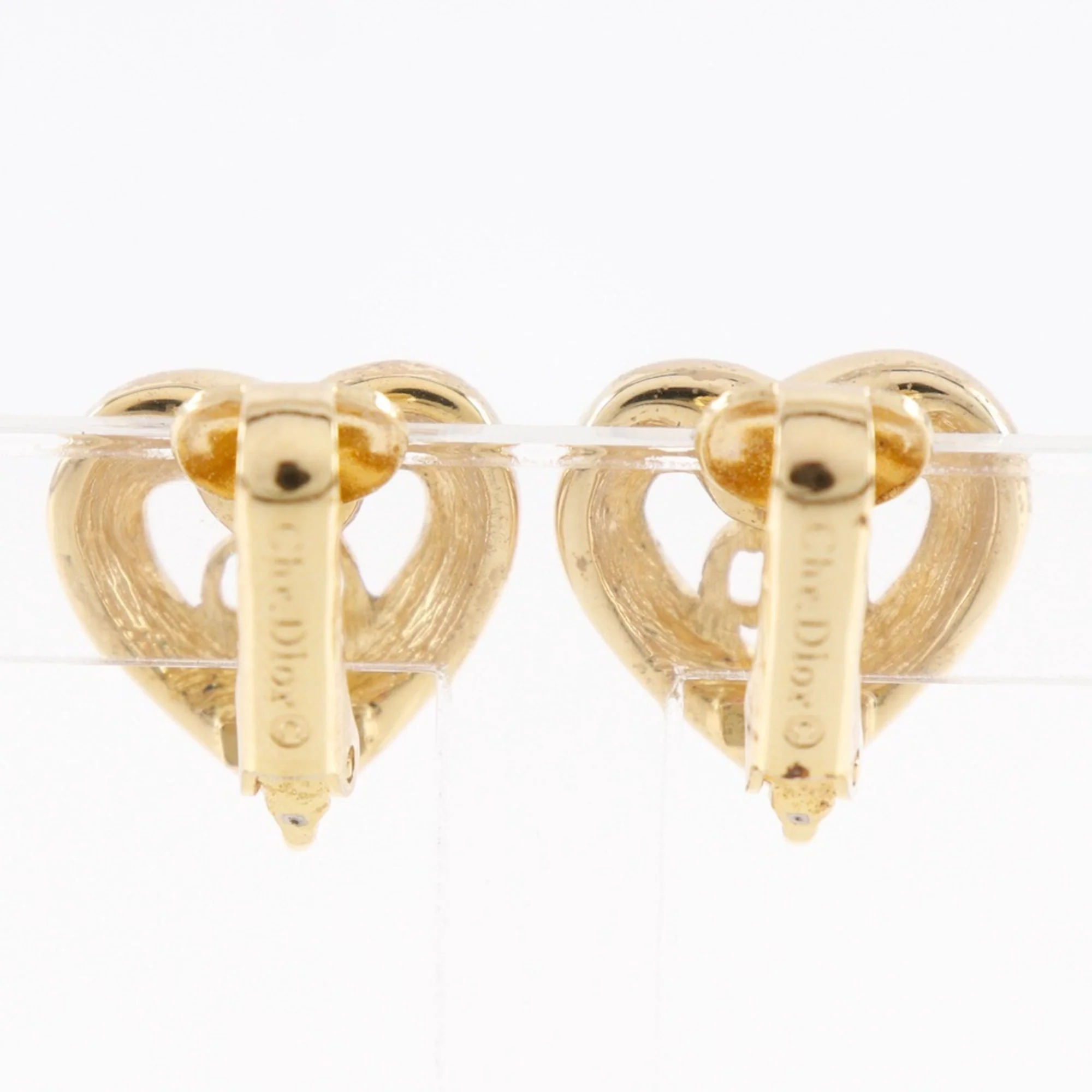 Earrings Rhinestone Gold-Tone Metal - Image 9