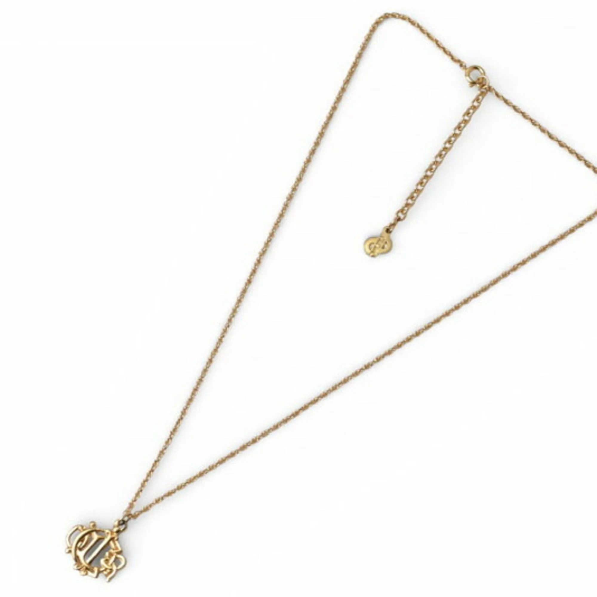 GP Emblem Pendant Necklace Gold - Image 3