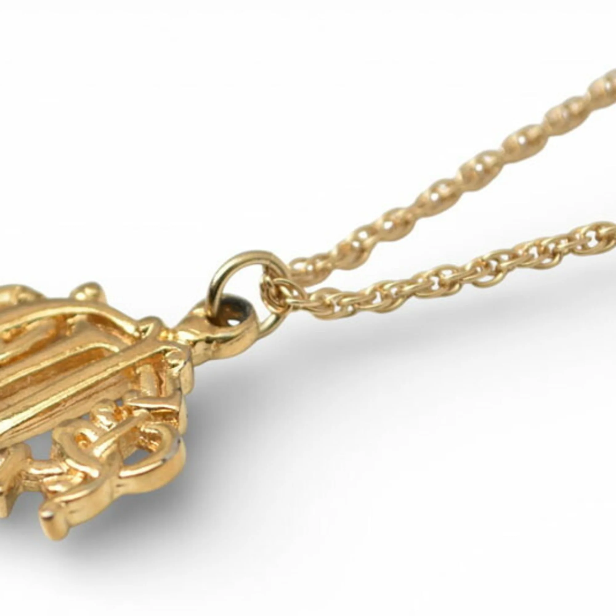 GP Emblem Pendant Necklace Gold - Image 5