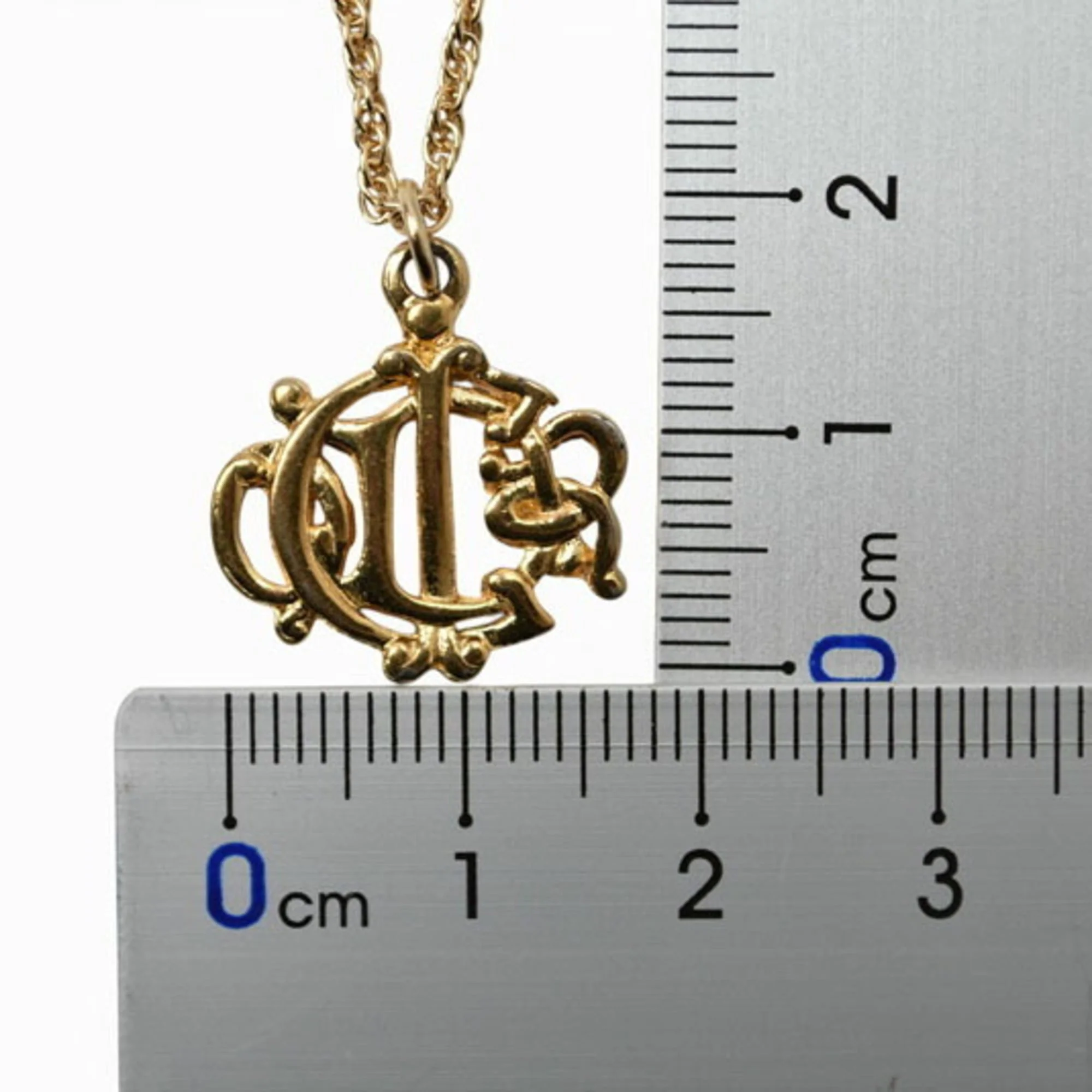 GP Emblem Pendant Necklace Gold - Image 7
