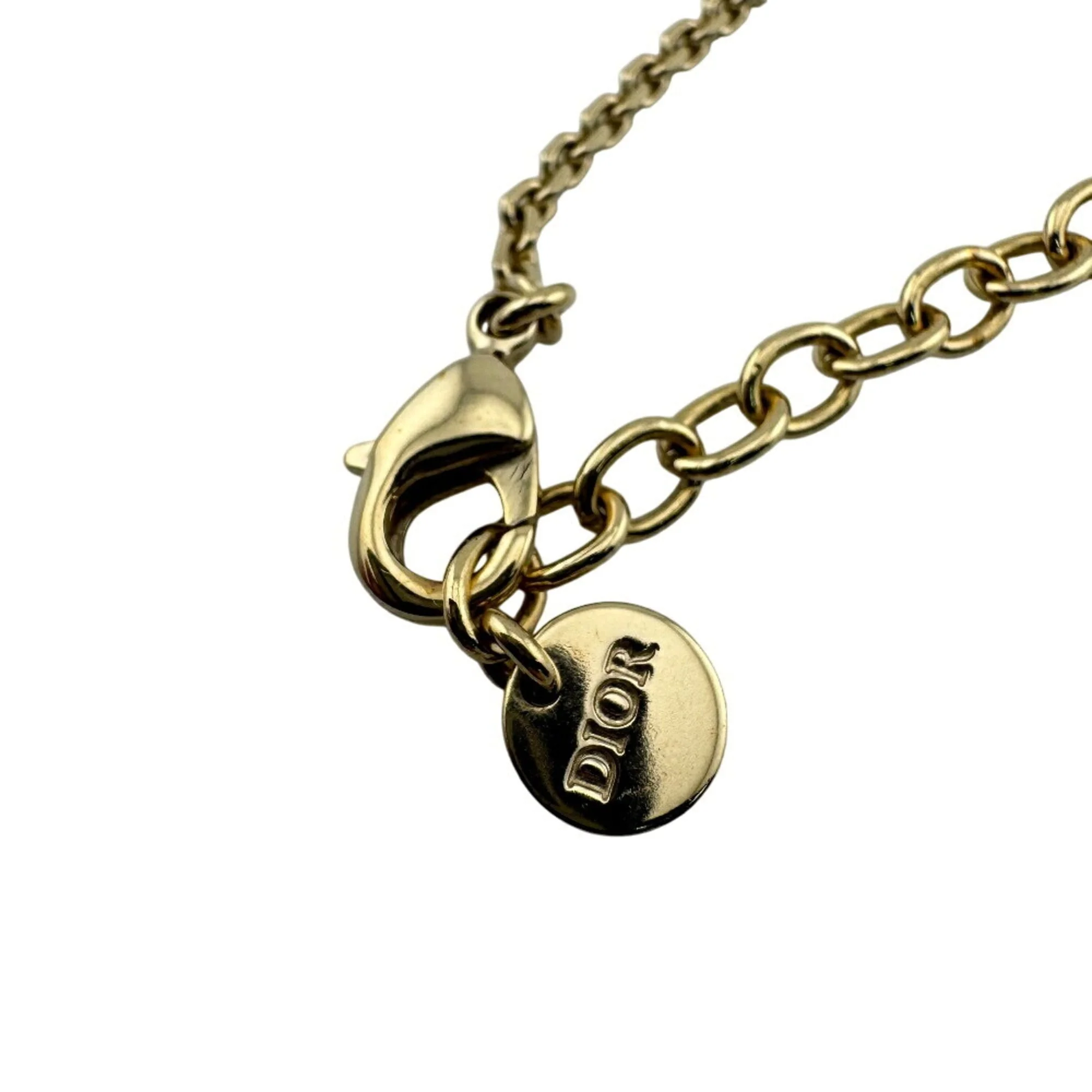 In Bloom Flower Motif Pendant Necklace Gold - Image 4