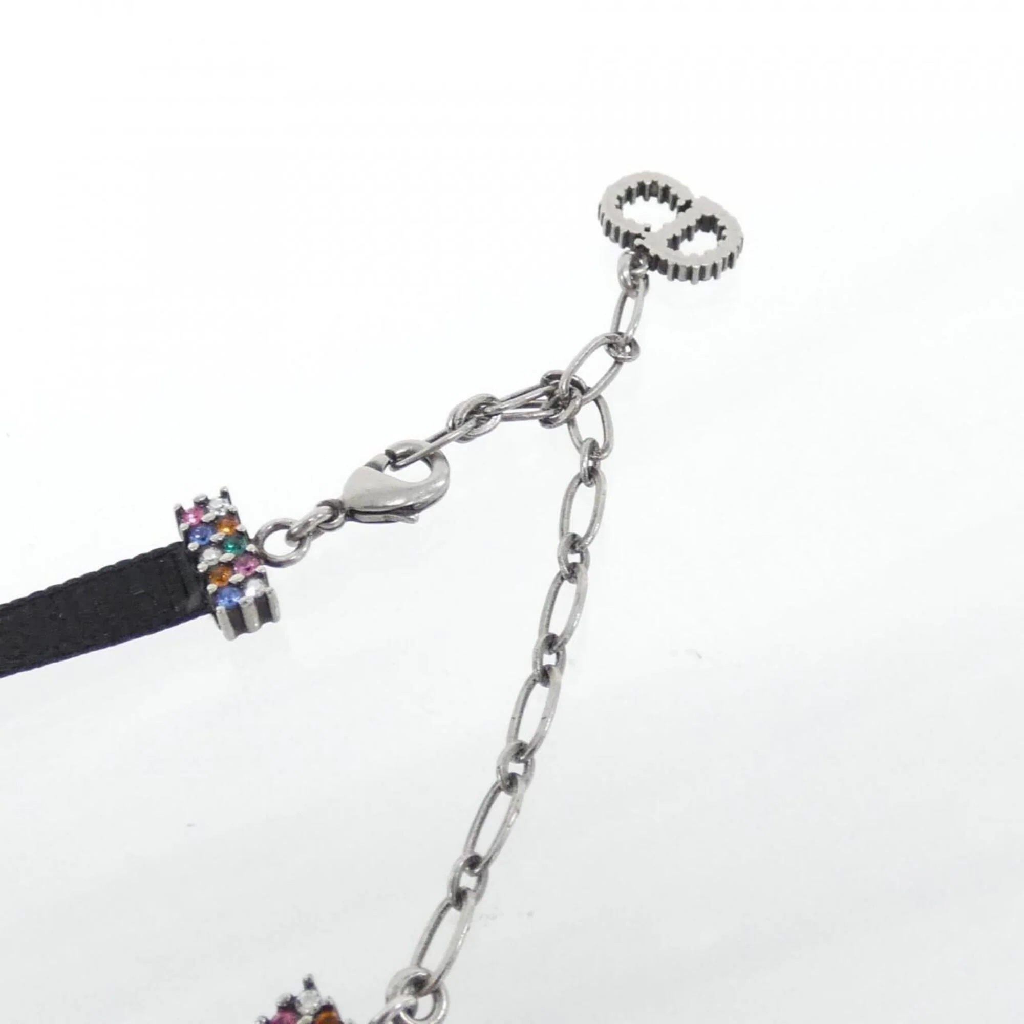 J'a Pendant Necklace Black and Multi-Color - Image 4
