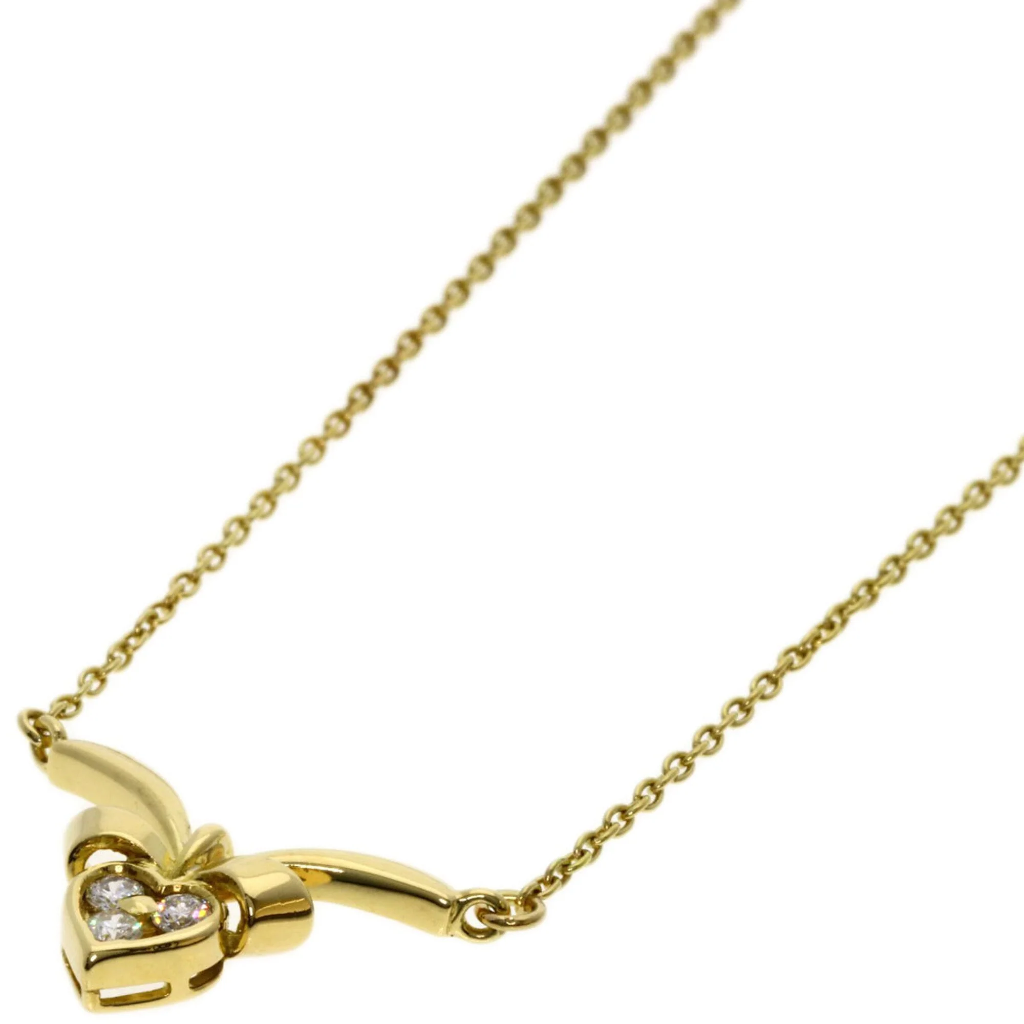 Pendant Necklace 18K Yellow Gold with Diamond