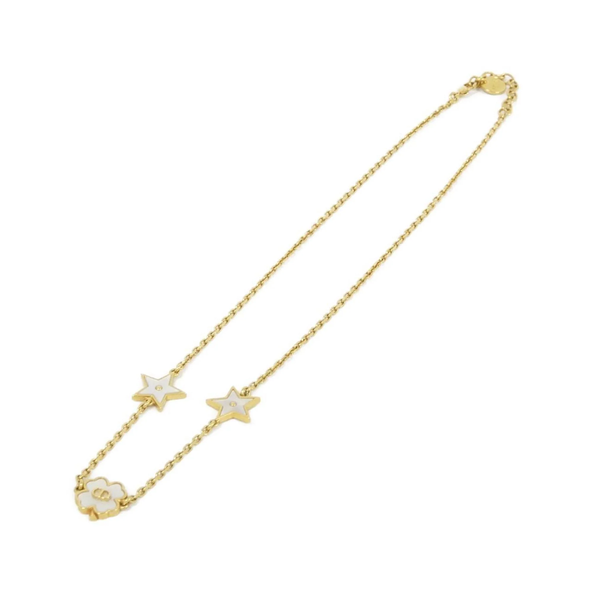 Pendant Necklace Gold and White - Image 2
