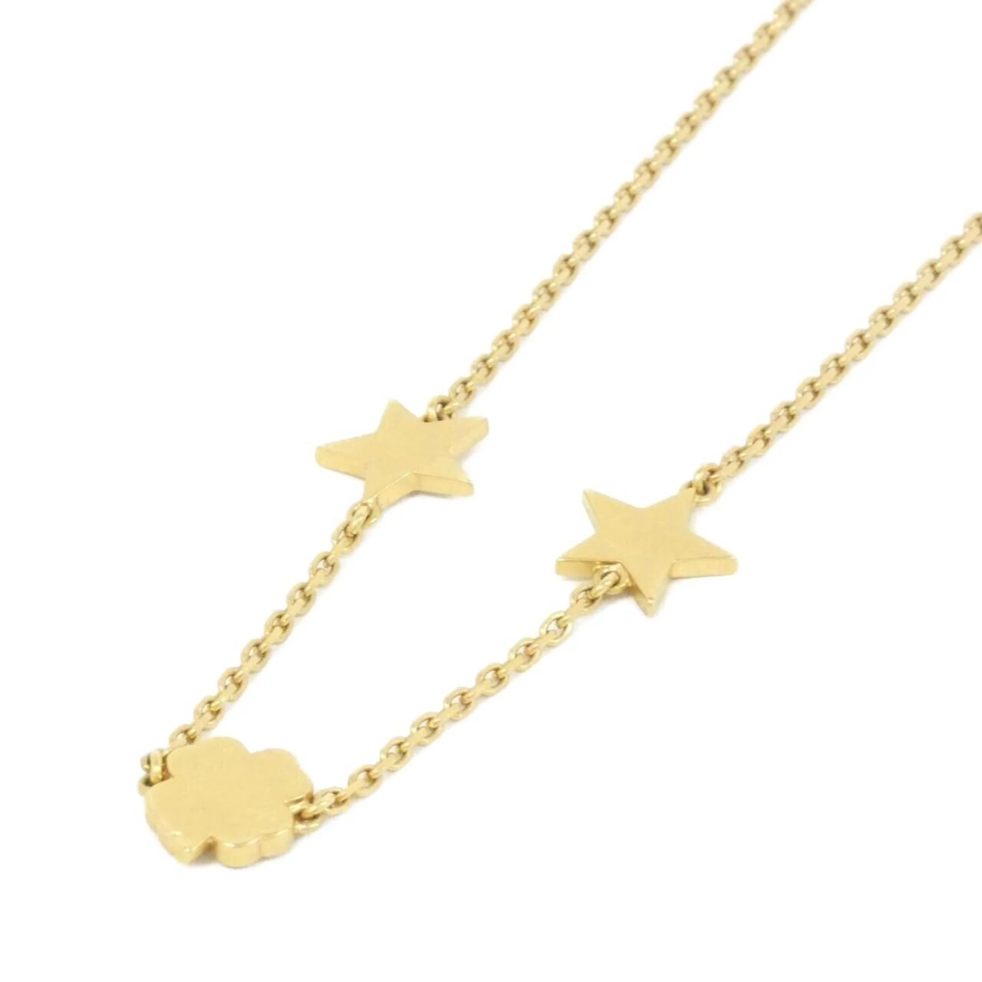 Pendant Necklace Gold and White - Image 3