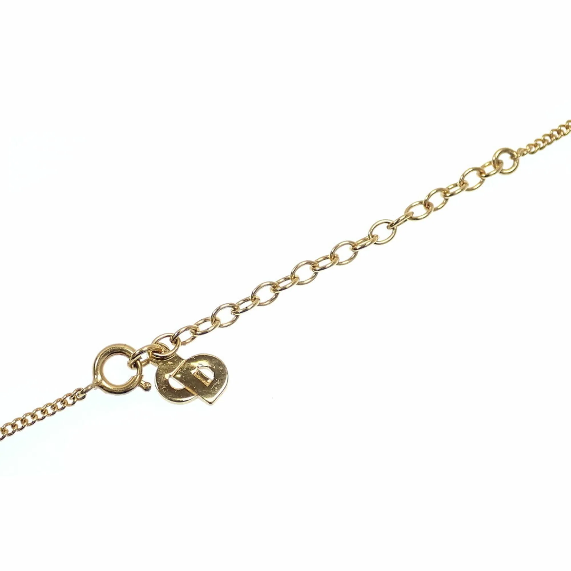 Pendant Necklace Gold Color GP With Color Stone - Image 5