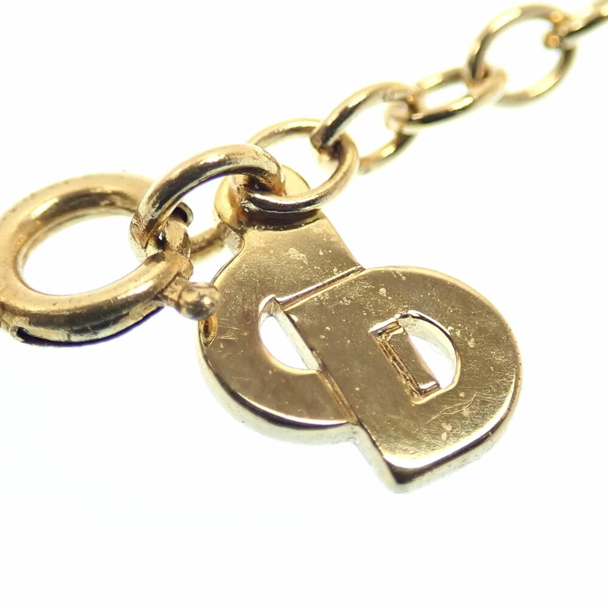 Pendant Necklace Gold Color GP With Color Stone - Image 6