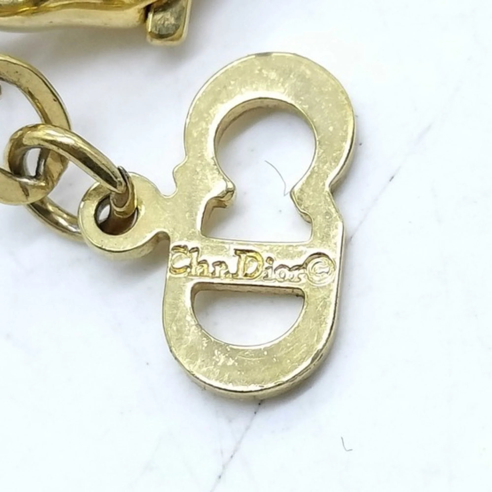 Pendant Necklace Gold Metal - Image 5
