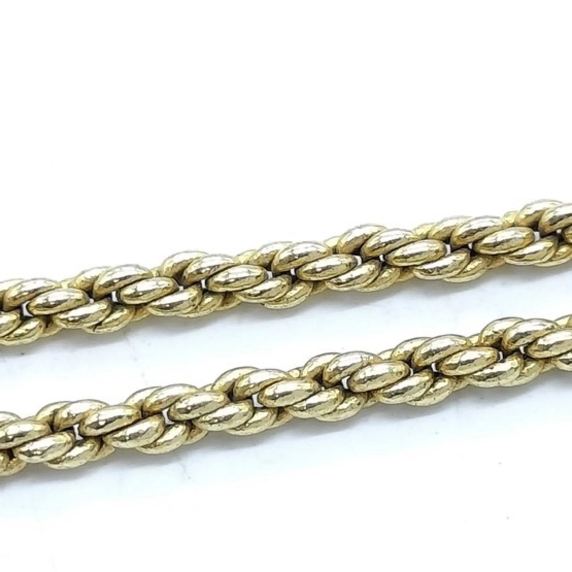 Pendant Necklace Gold Metal - Image 8