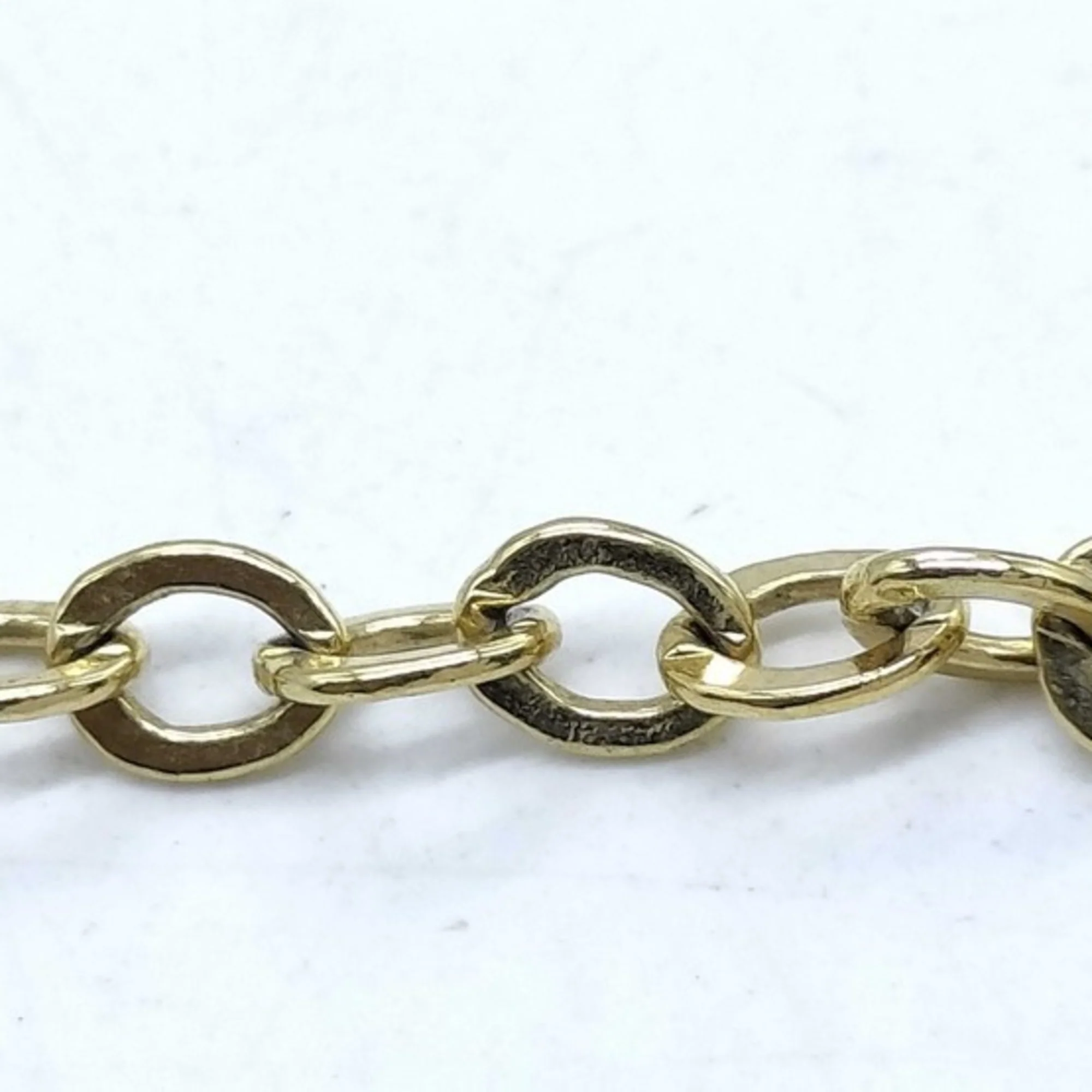 Pendant Necklace Gold Metal - Image 9