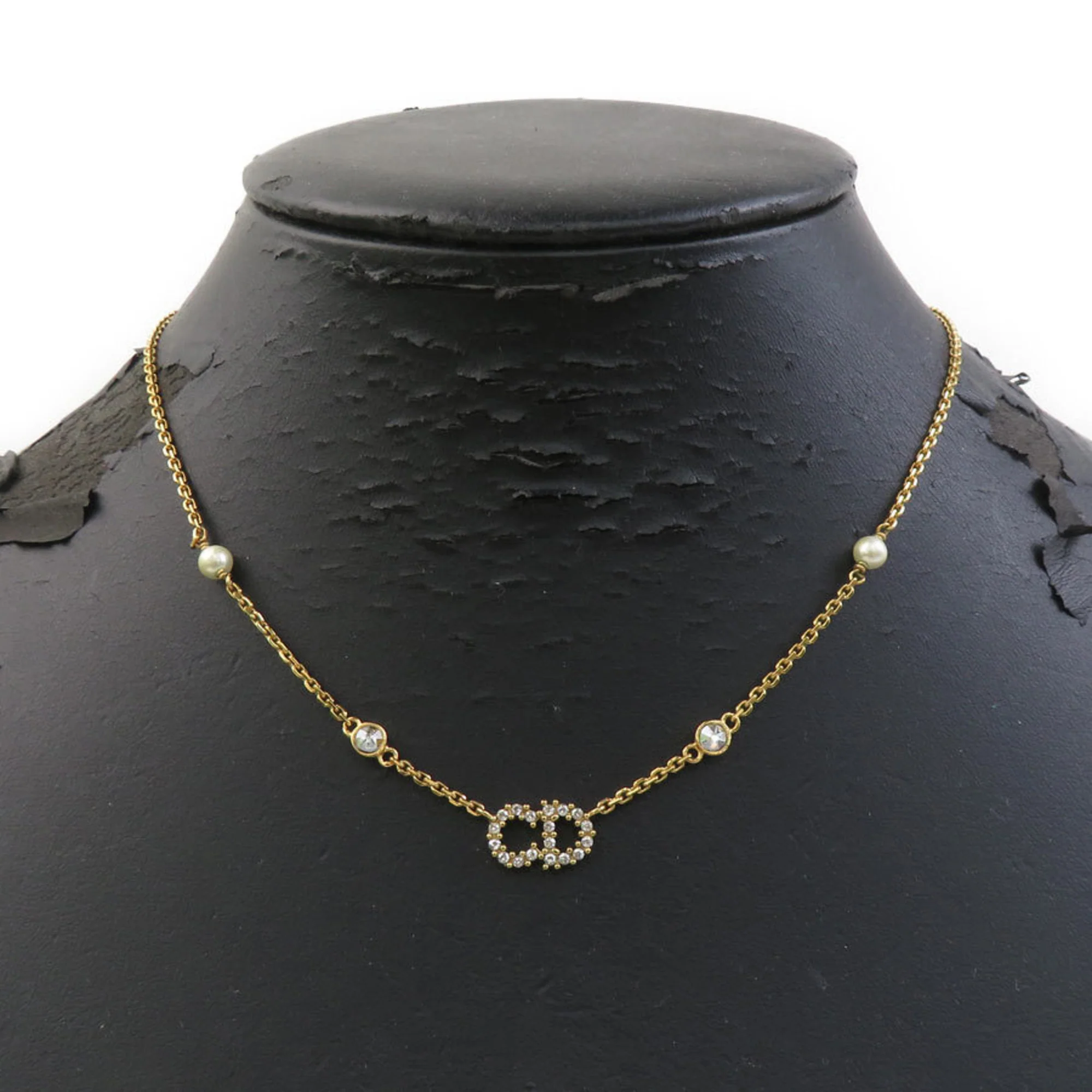 Pendant Necklace Metal Gold - Image 8
