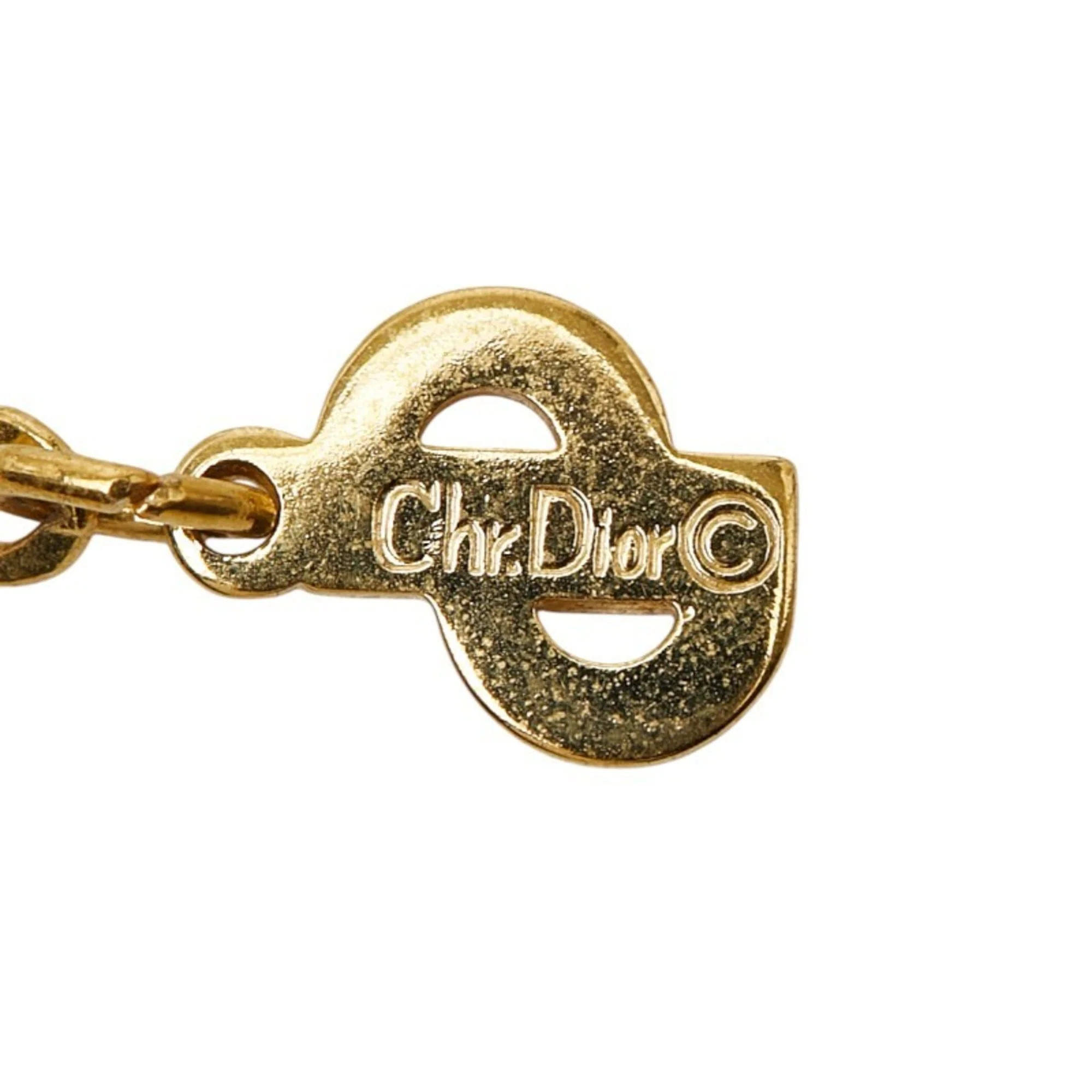 Twist Metal Chain Pendant Necklace Gold - Image 5