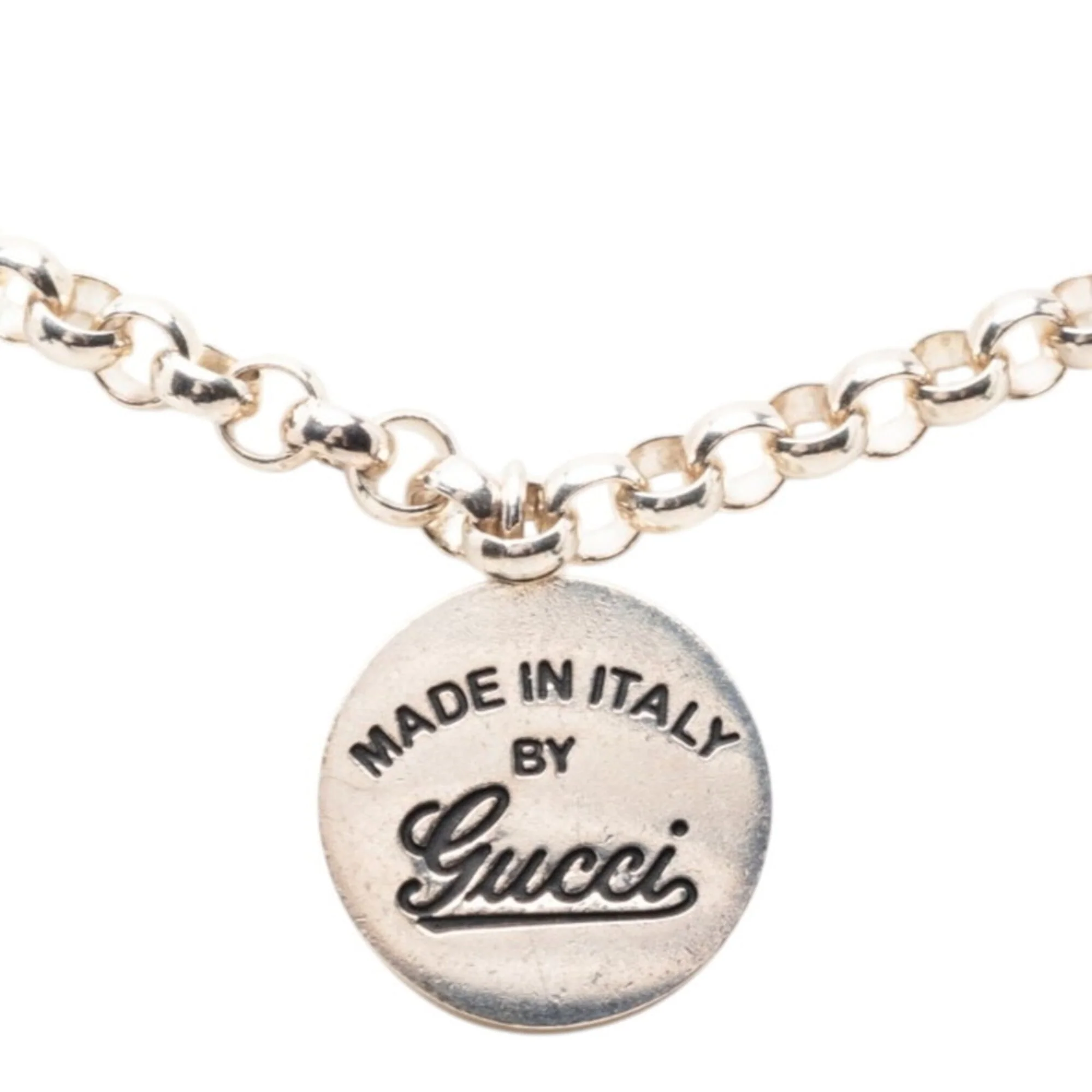 Chain Pendant Necklace Sterling Silver