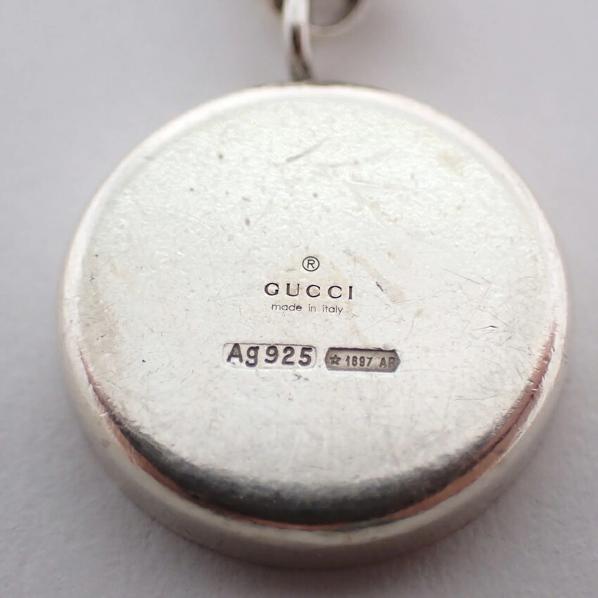 Circle Pendant Necklace Sterling Silver - Image 6
