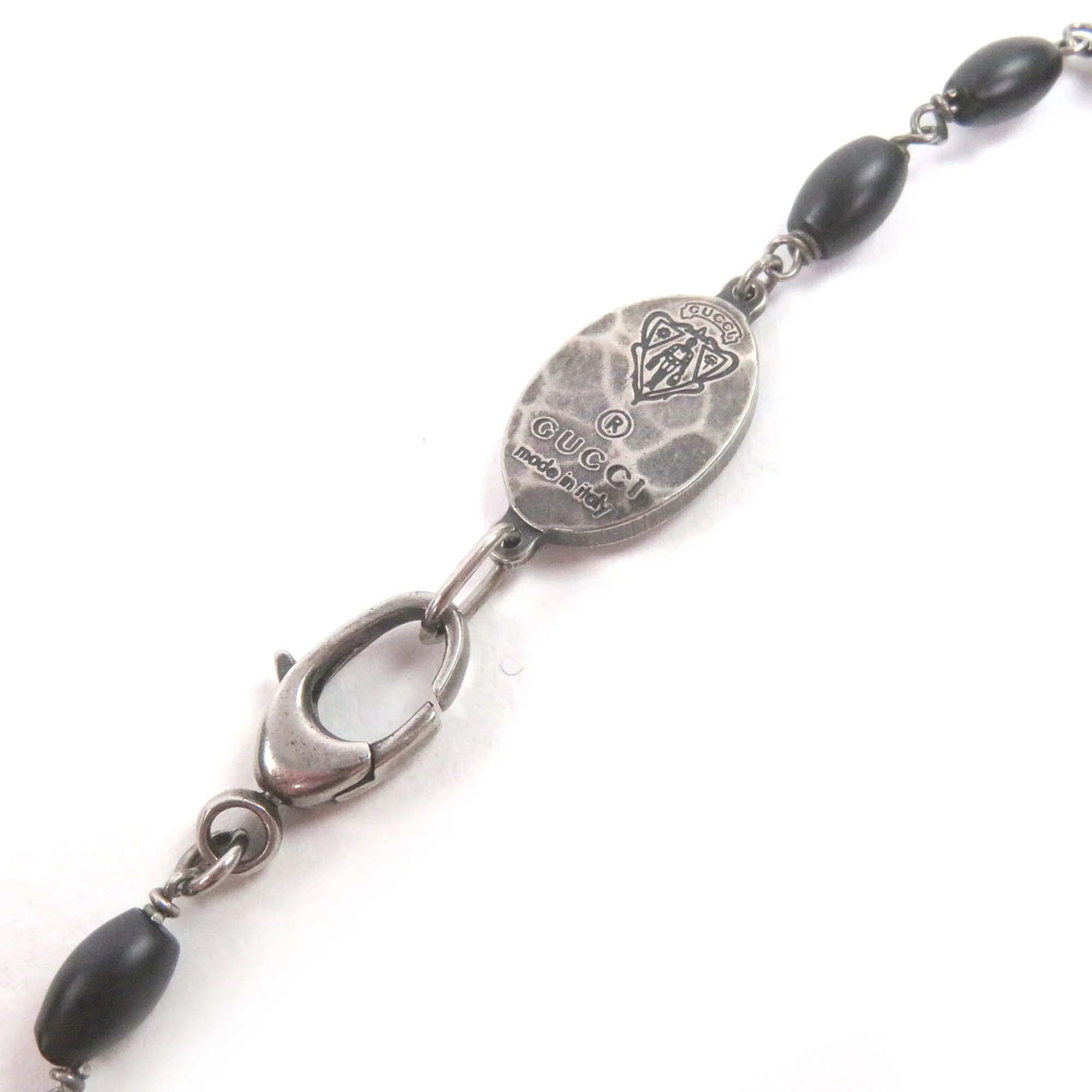 Crest Plate Pendant Necklace Sterling Silver - Image 4