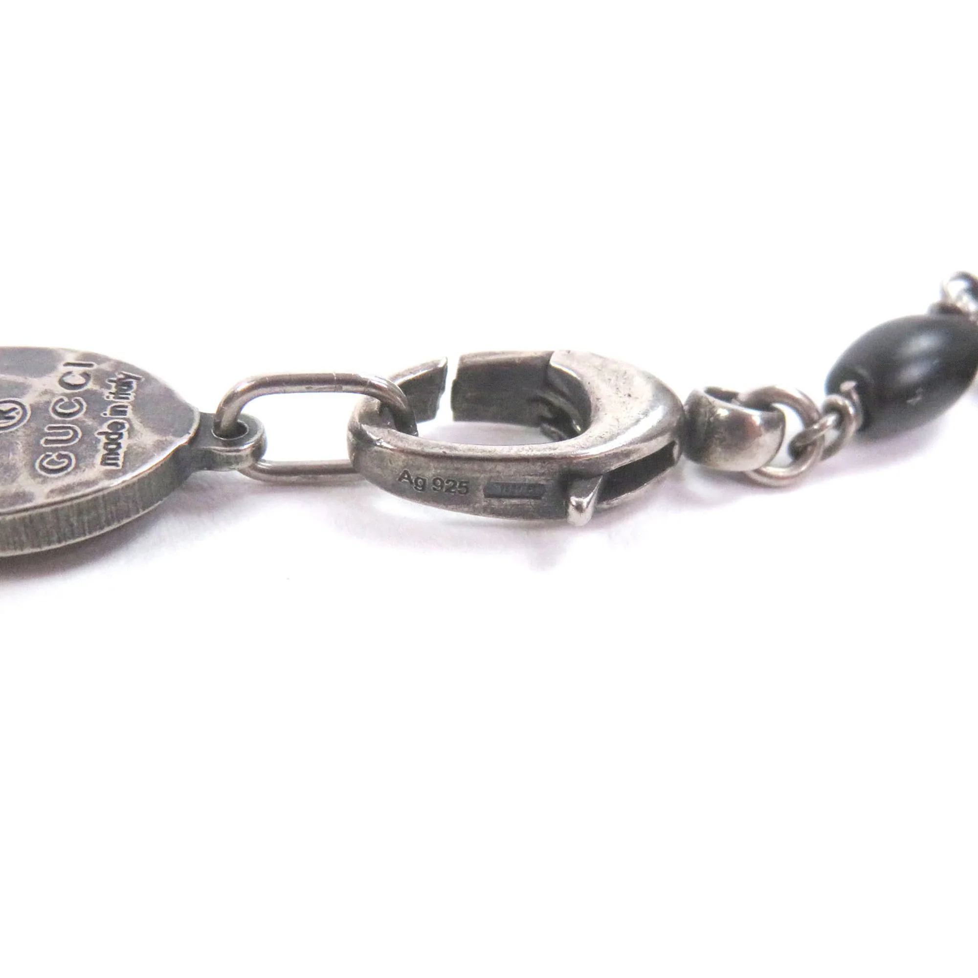 Crest Plate Pendant Necklace Sterling Silver - Image 5