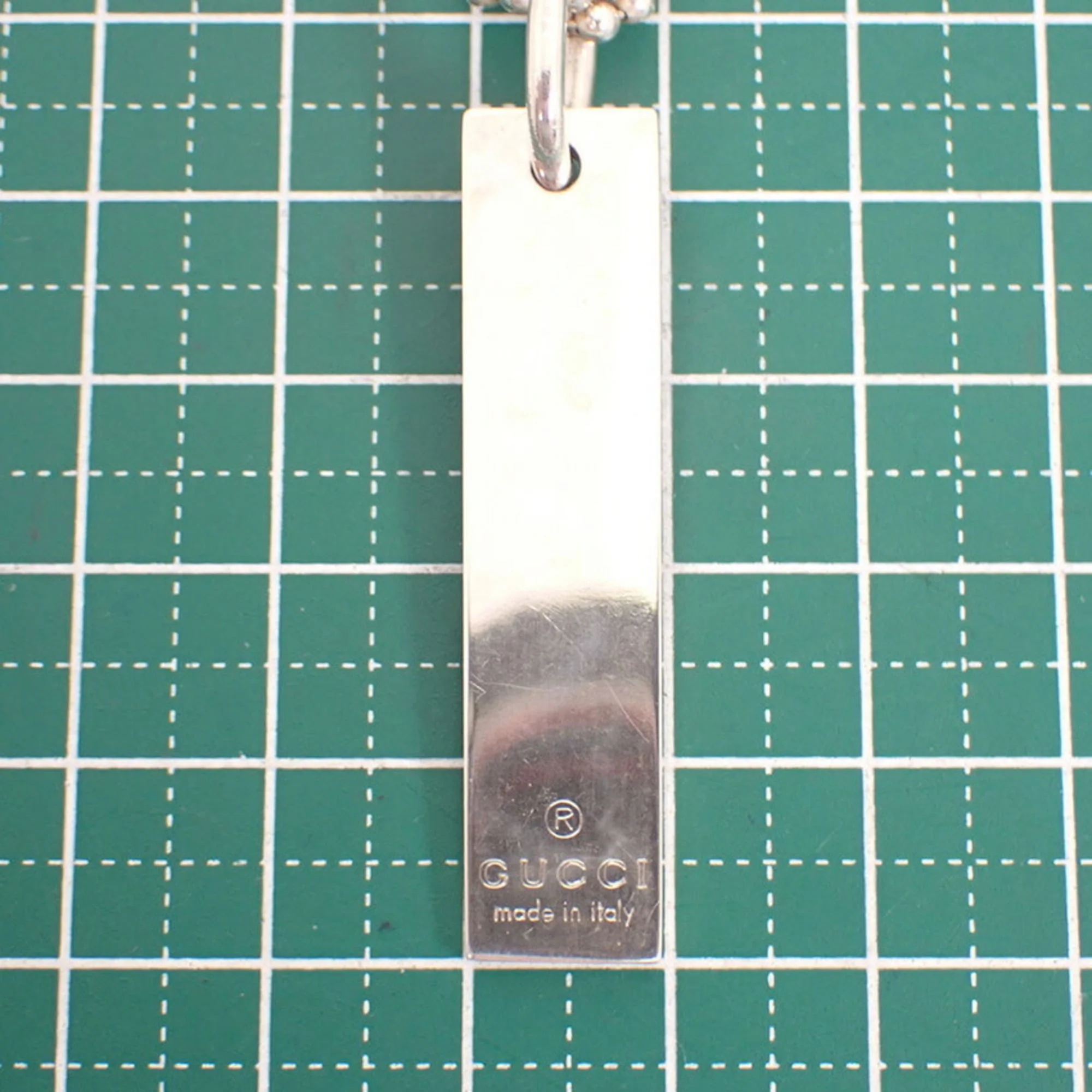 Double Ball Chain Pendant Necklace Sterling Silver - Image 8