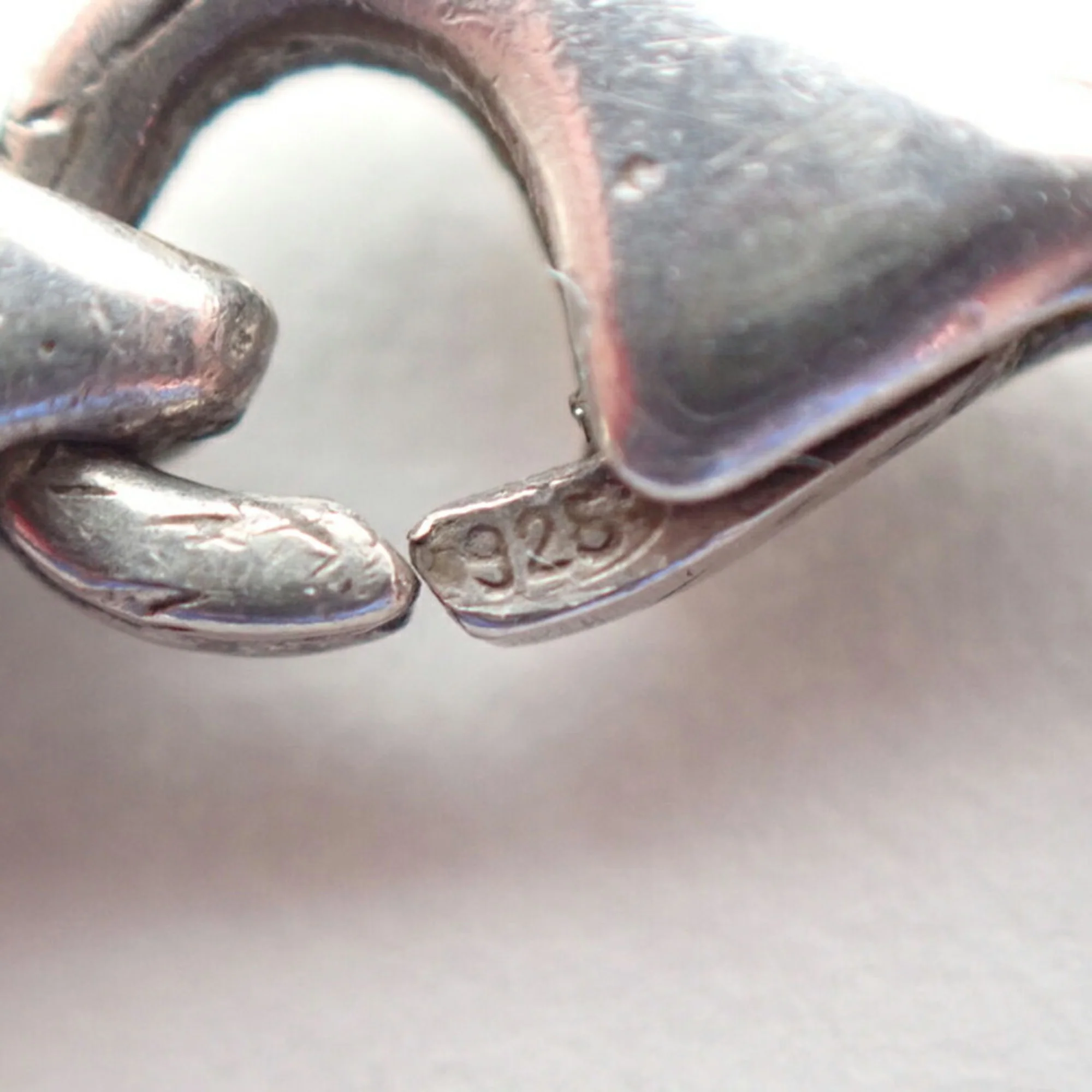Double Ball Chain Pendant Necklace Sterling Silver - Image 9