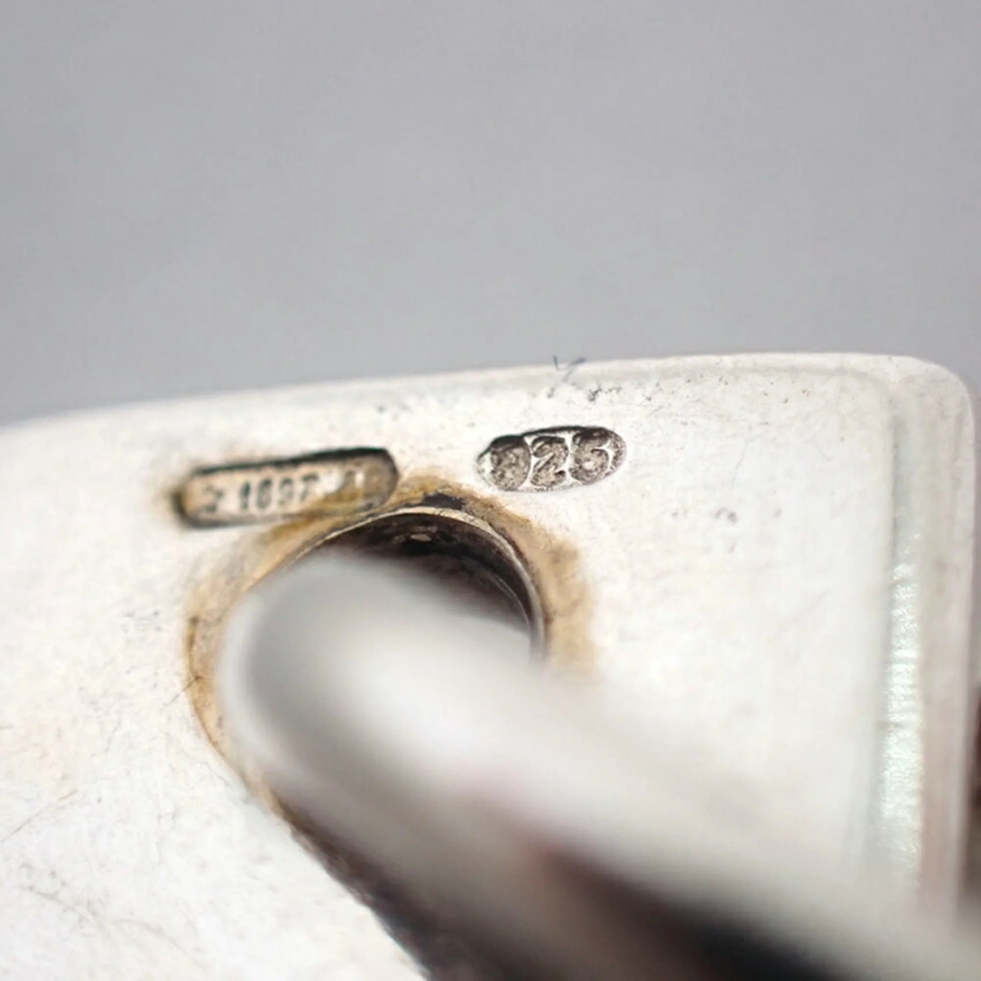 Double Ball Chain Pendant Necklace Sterling Silver - Image 5