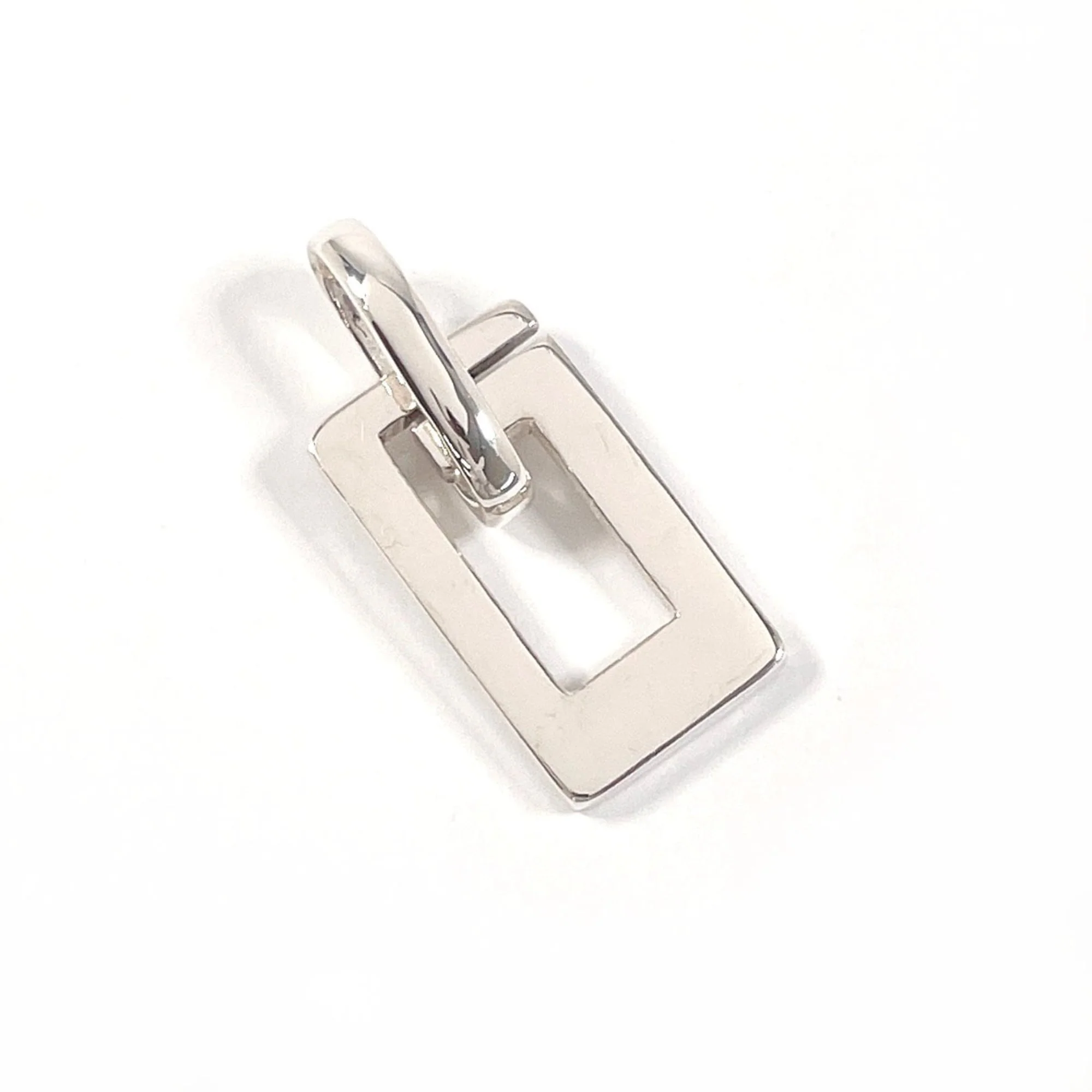G Pendant Necklace Sterling Silver