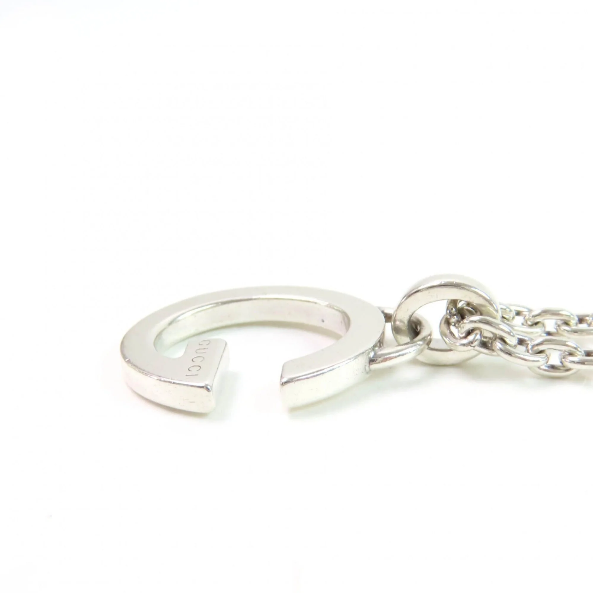 G Pendant Necklace Sterling Silver - Image 4