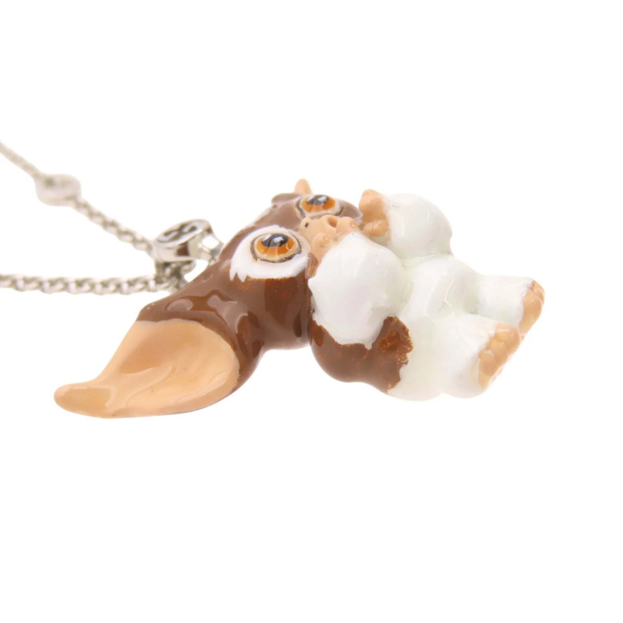 Gremlins Gizmo Pendant Necklace Sterling Silver - Image 5