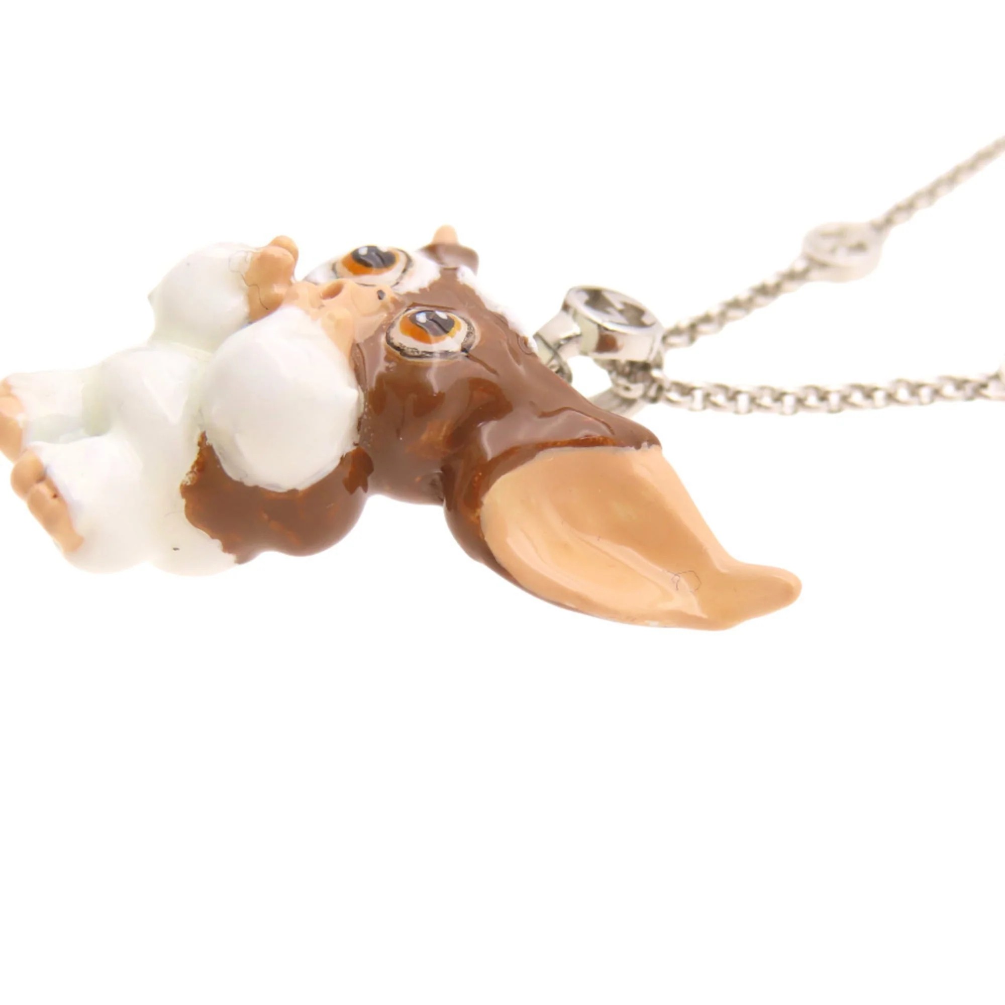 Gremlins Gizmo Pendant Necklace Sterling Silver - Image 6