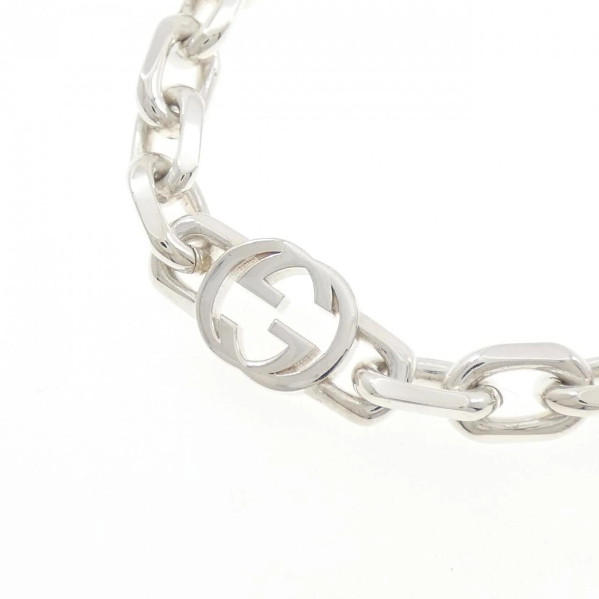 Interlocking Pendant Necklace Sterling Silver - Image 3