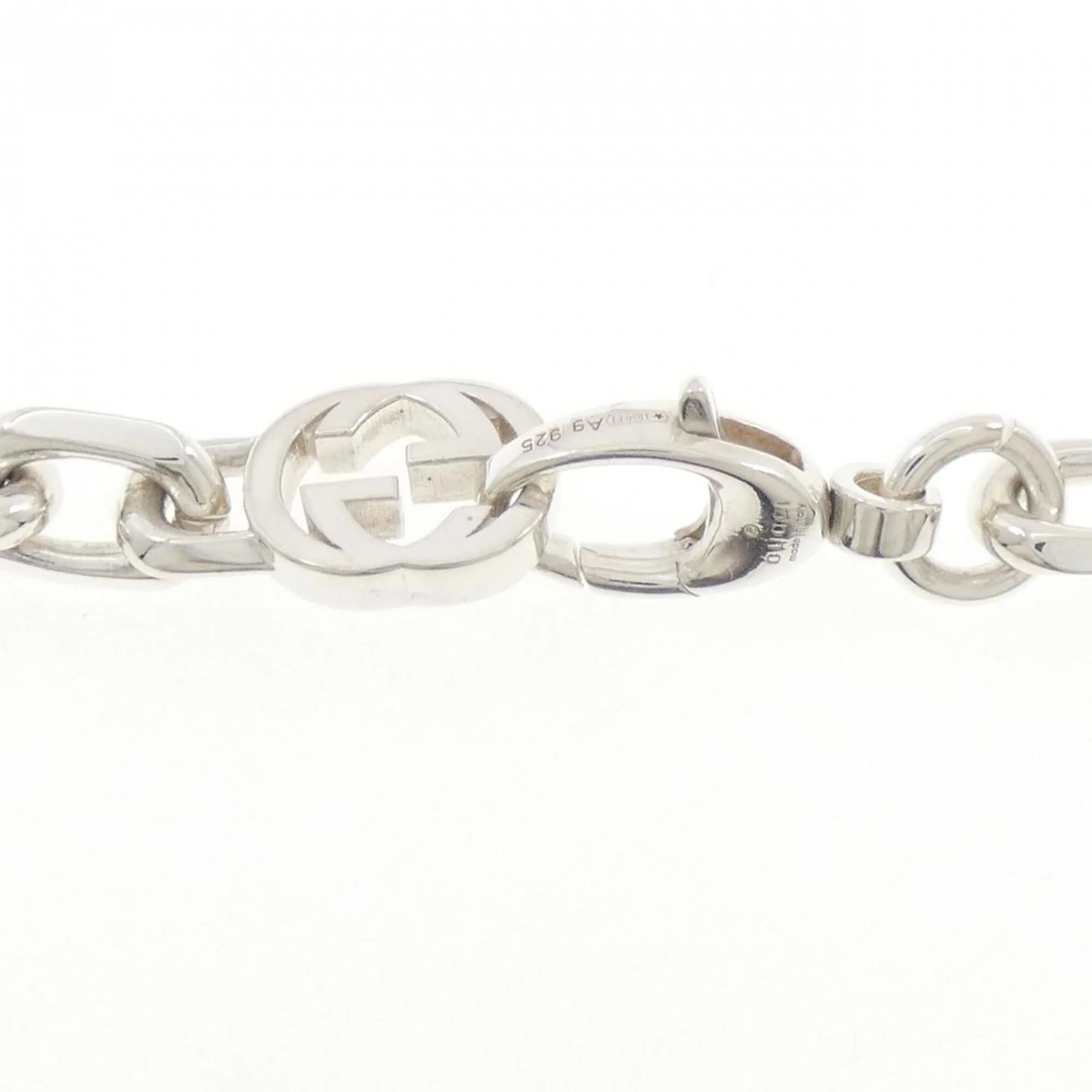 Interlocking Pendant Necklace Sterling Silver - Image 4