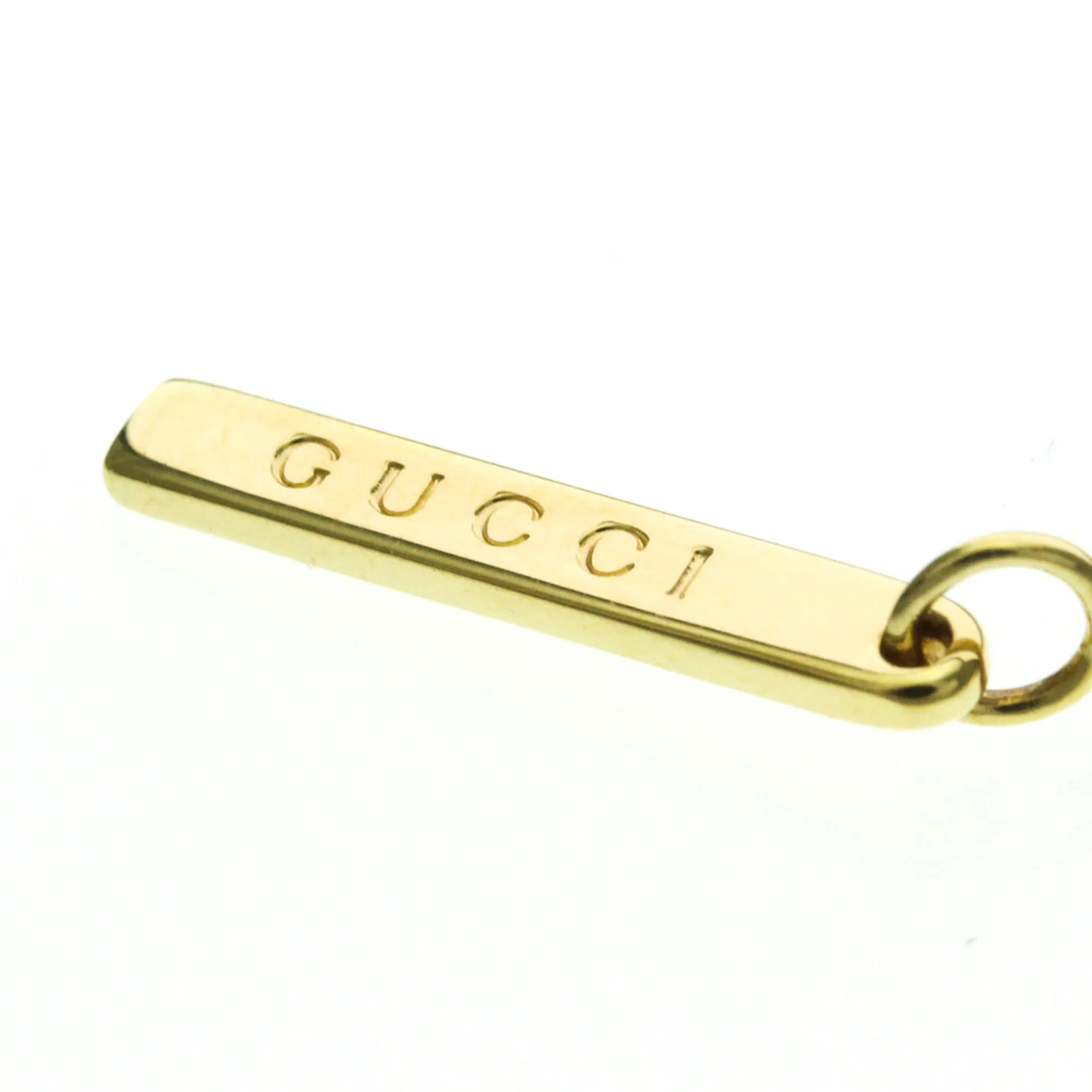 Lariat Pendant Necklace 18K Yellow Gold - Image 8