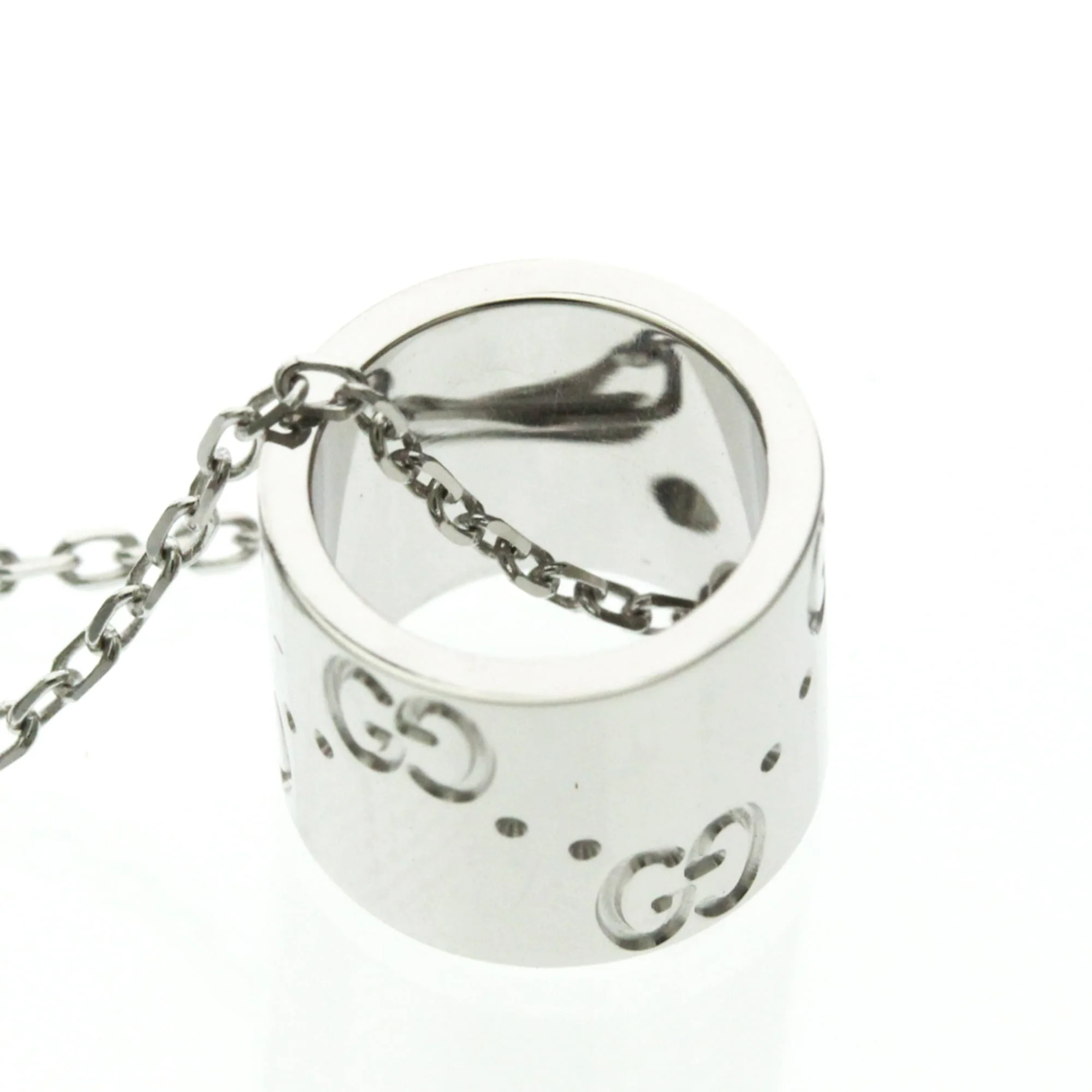 Pendant Necklace 18K White Gold - Image 6