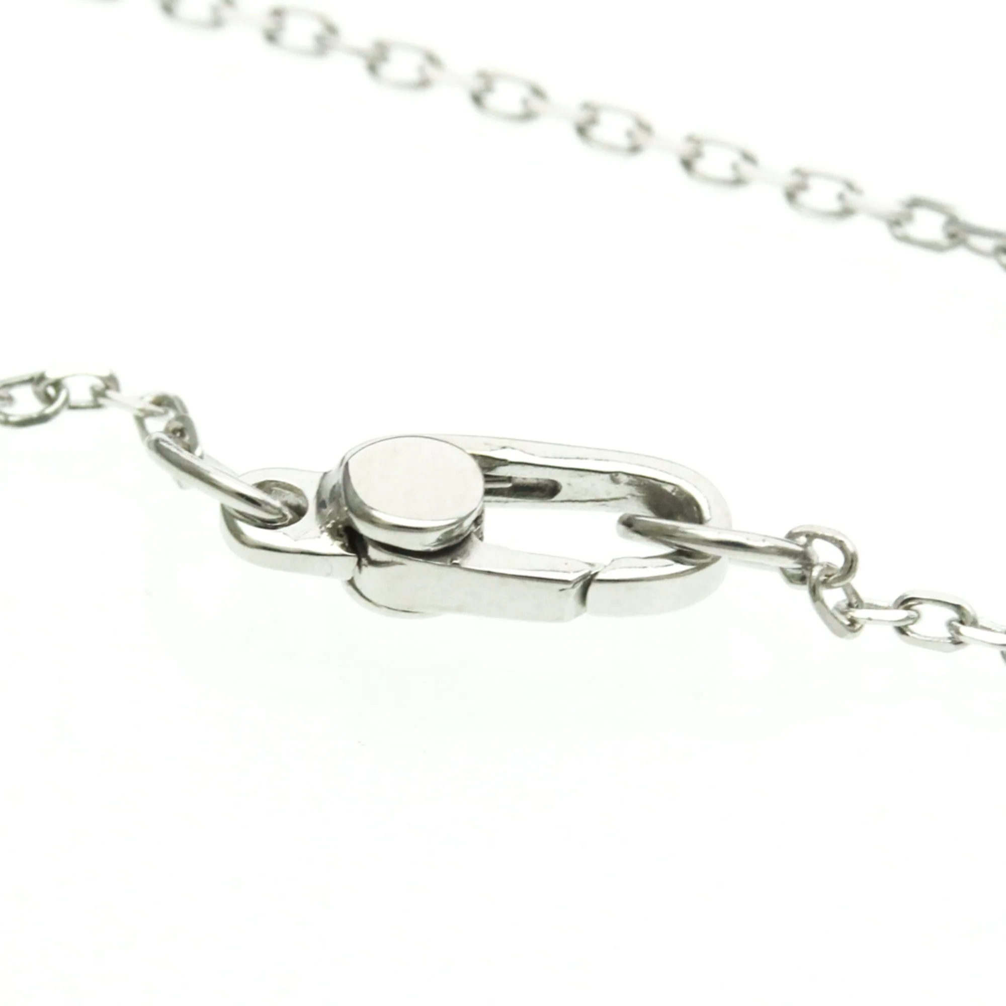 Pendant Necklace 18K White Gold - Image 8
