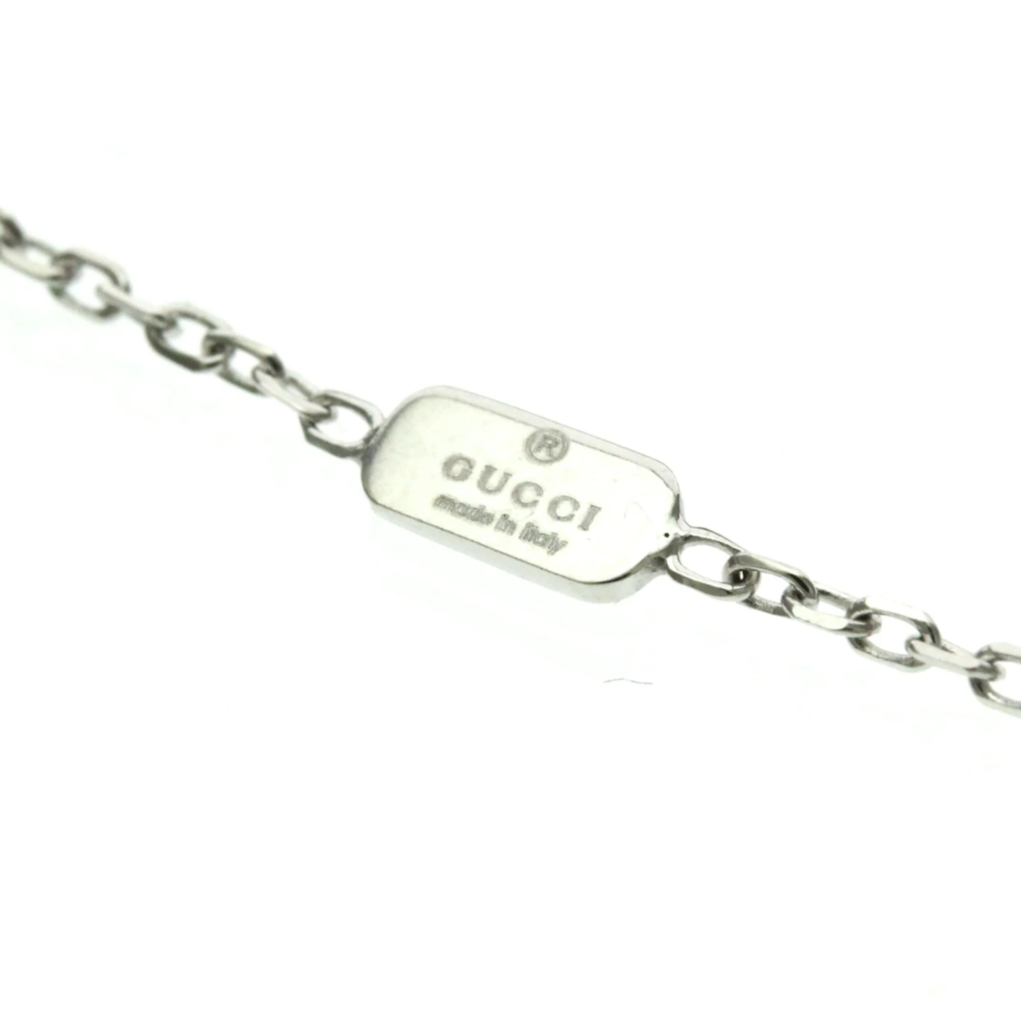 Pendant Necklace 18K White Gold - Image 9