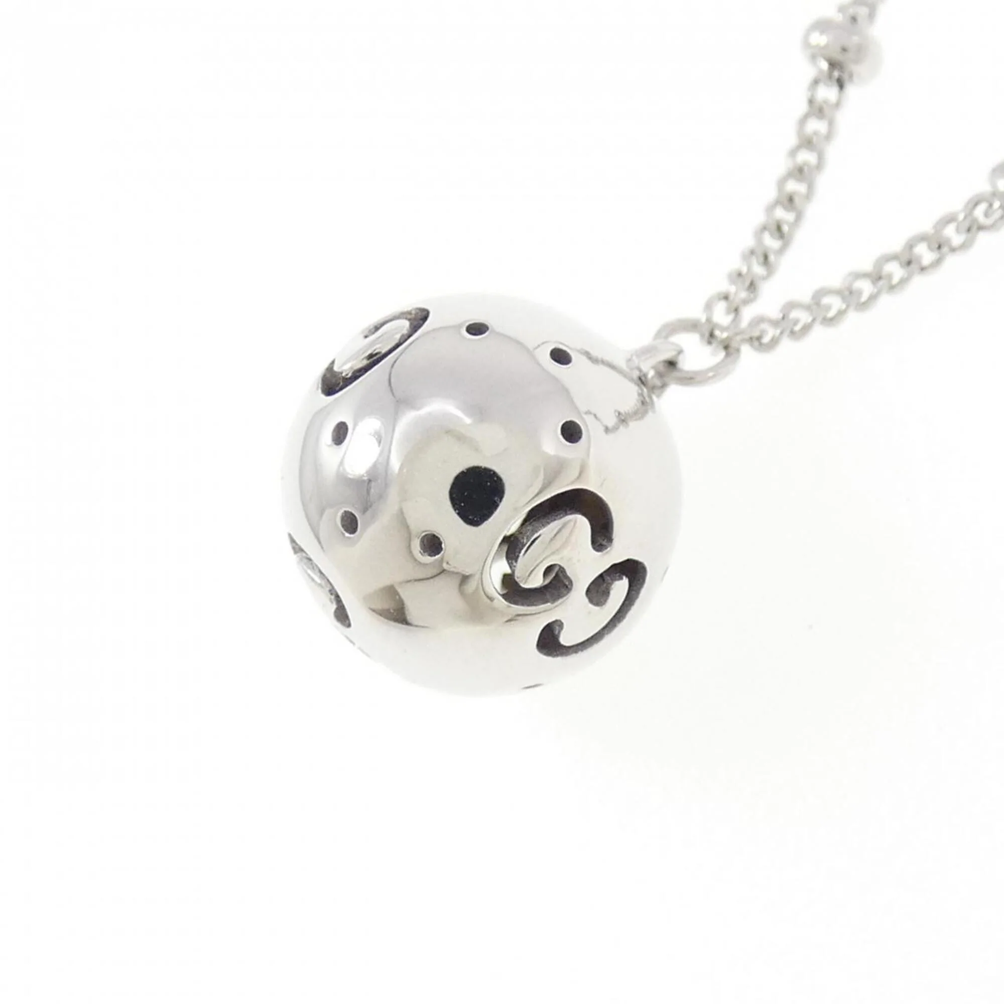 Pendant Necklace 18K White Gold - Image 3